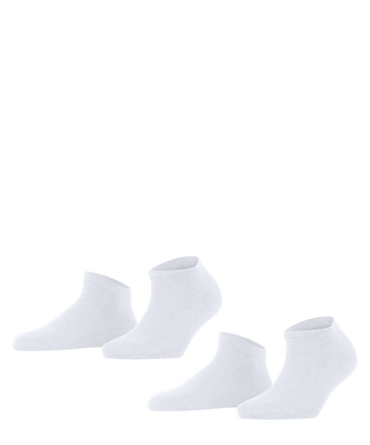 Falke Happy 2-Pack Sneaker socks Zokni Női Fehér | THOP-98012