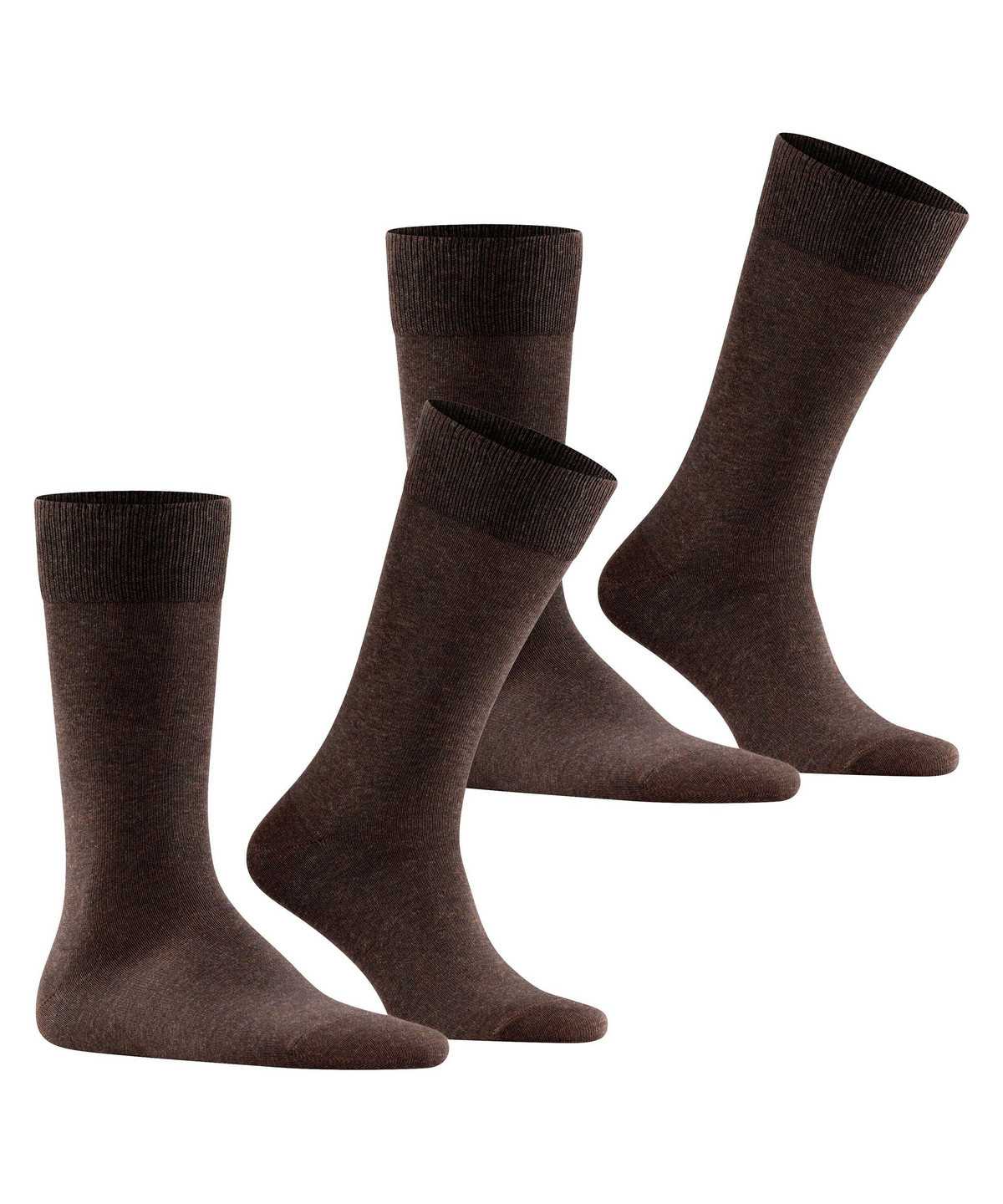 Falke Happy 2-Pack Socks Zokni Férfi Barna | ALWU-31750