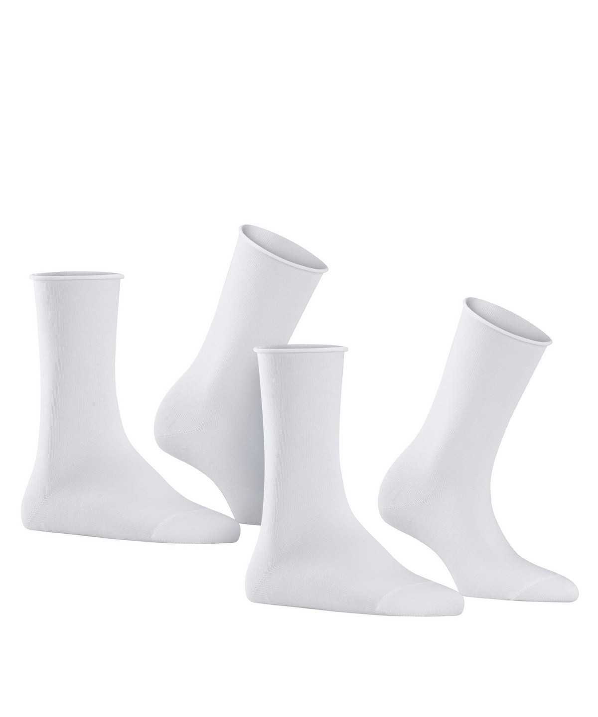 Falke Happy 2-Pack Socks Zokni Női Fehér | LNIU-60589