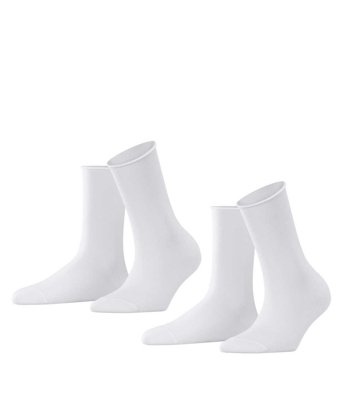 Falke Happy 2-Pack Socks Zokni Női Fehér | LNIU-60589