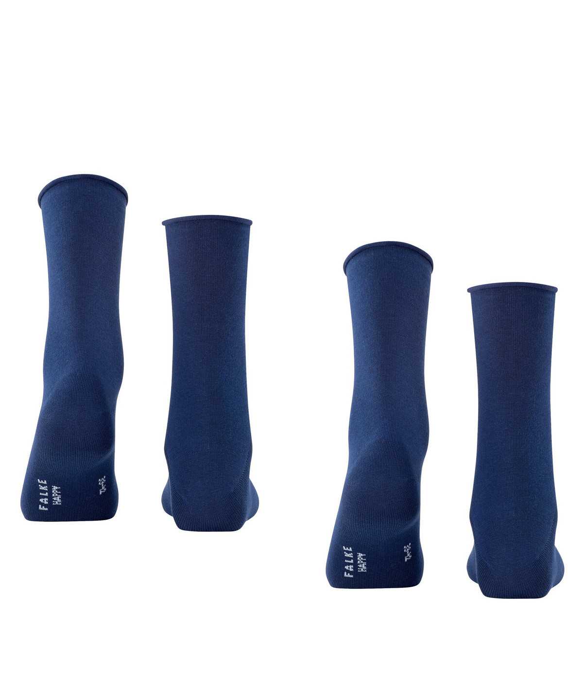 Falke Happy 2-Pack Socks Zokni Női Kék | NHOZ-16420