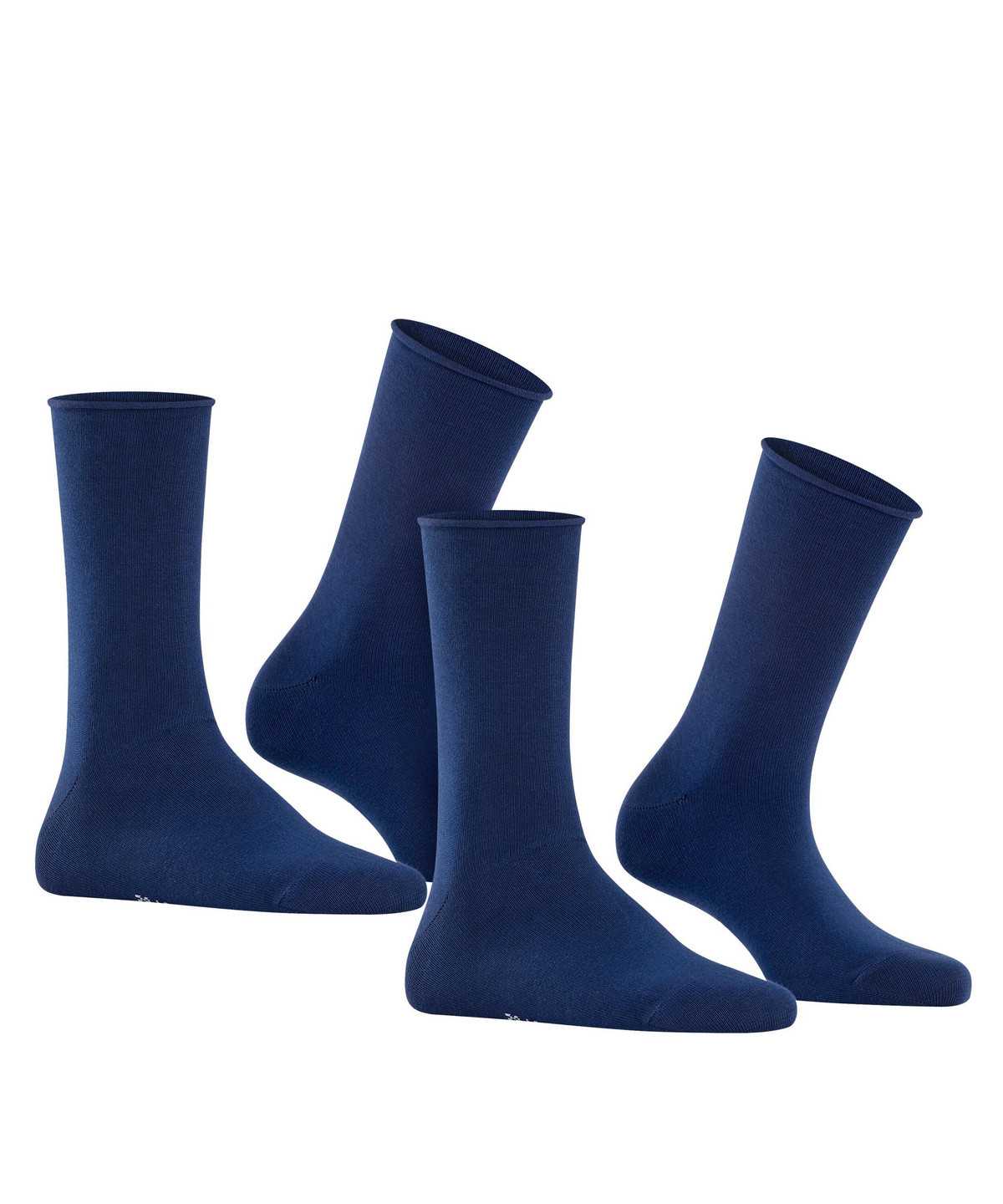 Falke Happy 2-Pack Socks Zokni Női Kék | NHOZ-16420