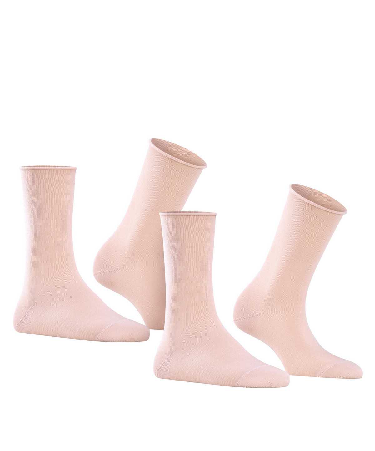 Falke Happy 2-Pack Socks Zokni Női Rózsaszín | ITLZ-52601