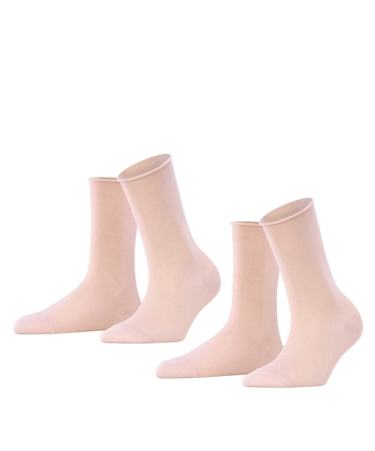 Falke Happy 2-Pack Socks Zokni Női Rózsaszín | ITLZ-52601