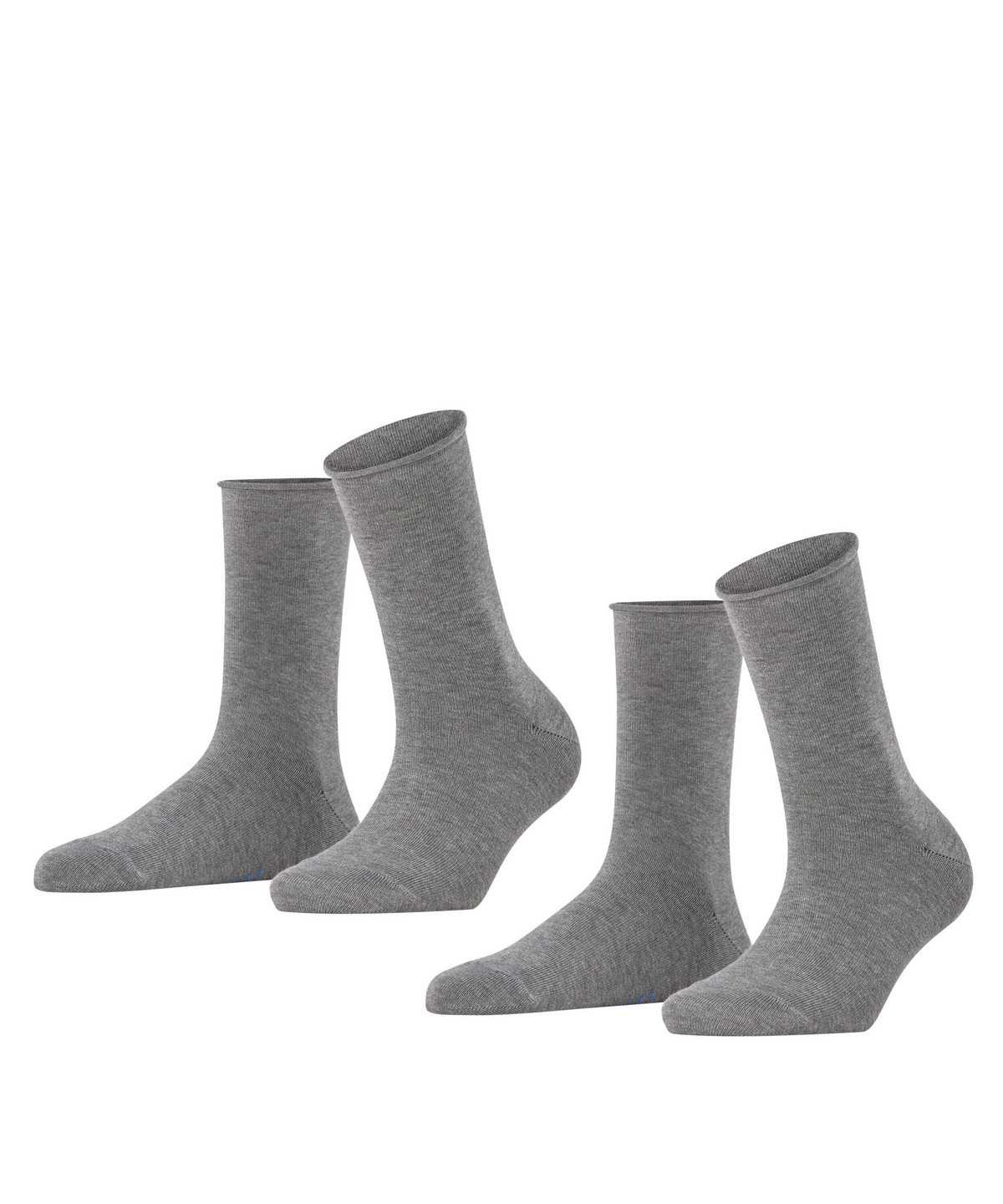 Falke Happy 2-Pack Socks Zokni Női Szürke | CRHO-14983