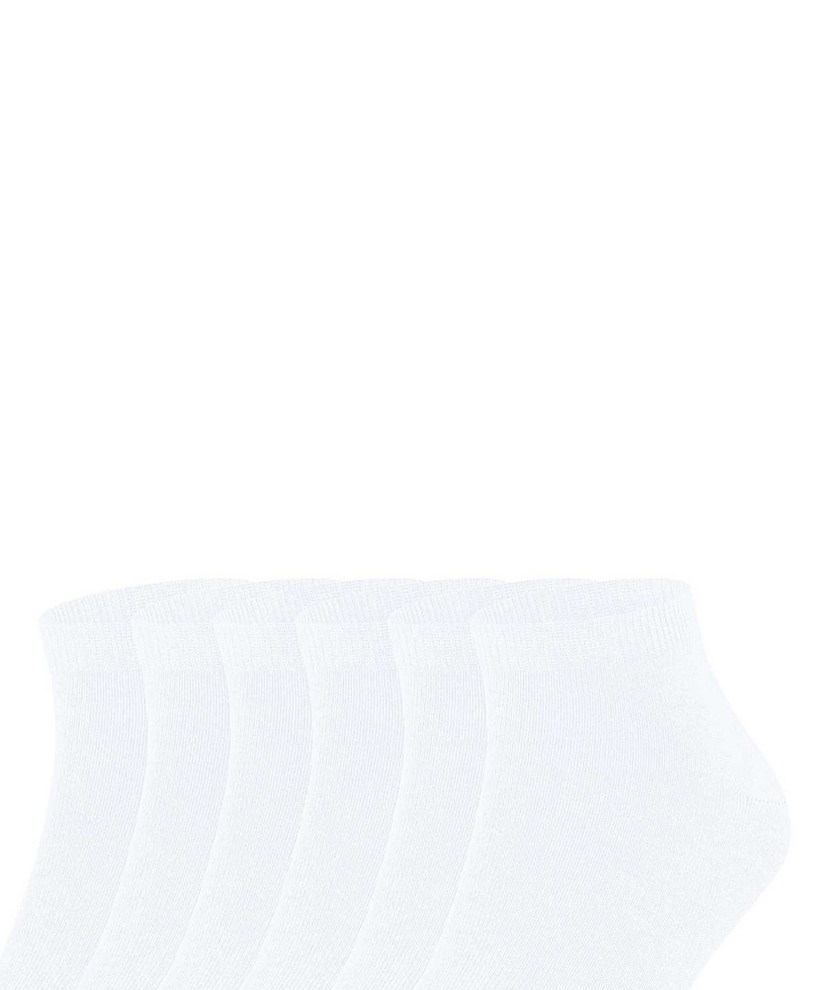 Falke Happy 6-Pack Sneaker socks Zokni Férfi Fehér | AXQM-13496