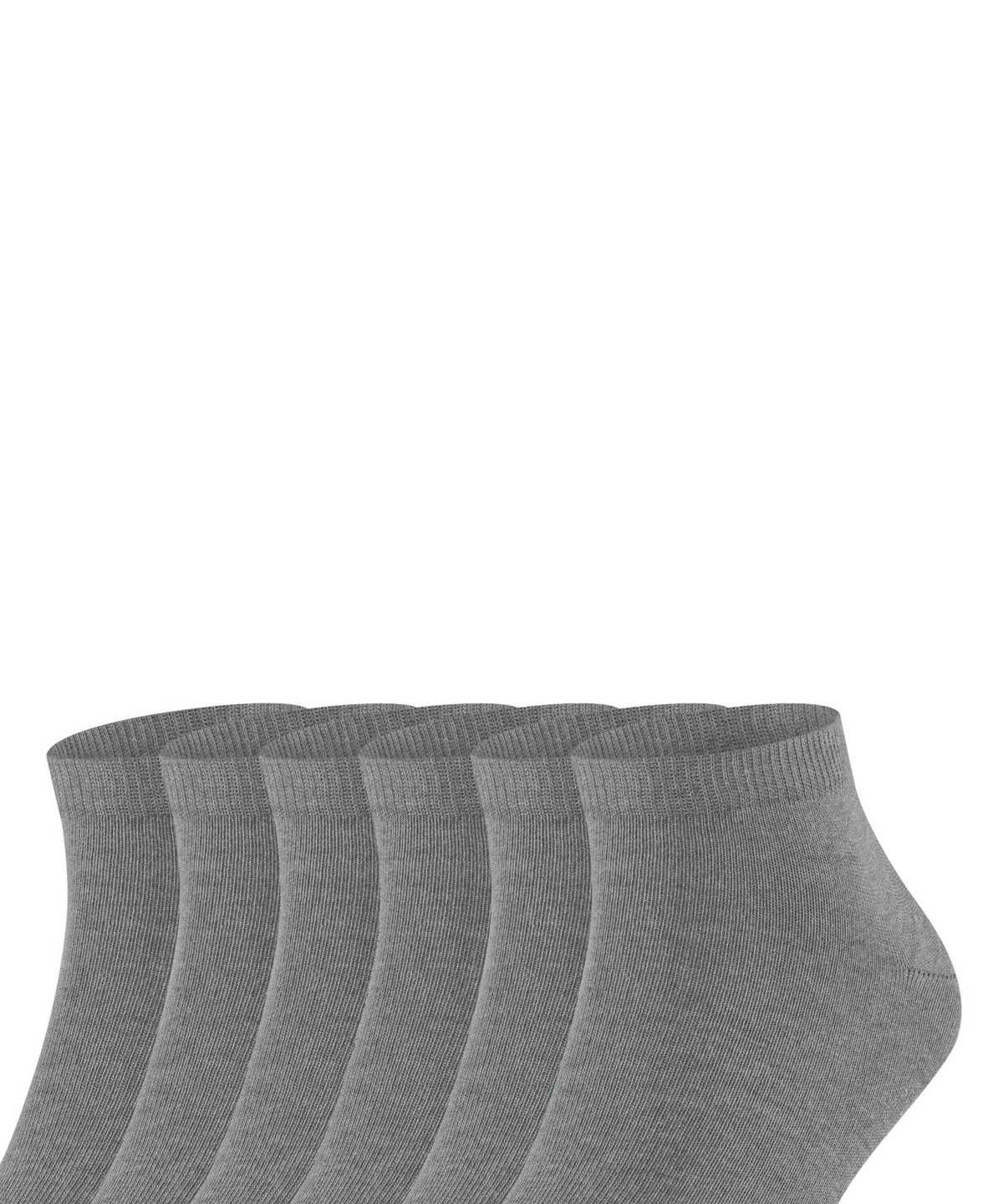 Falke Happy 6-Pack Sneaker socks Zokni Férfi Szürke | QFTI-18543