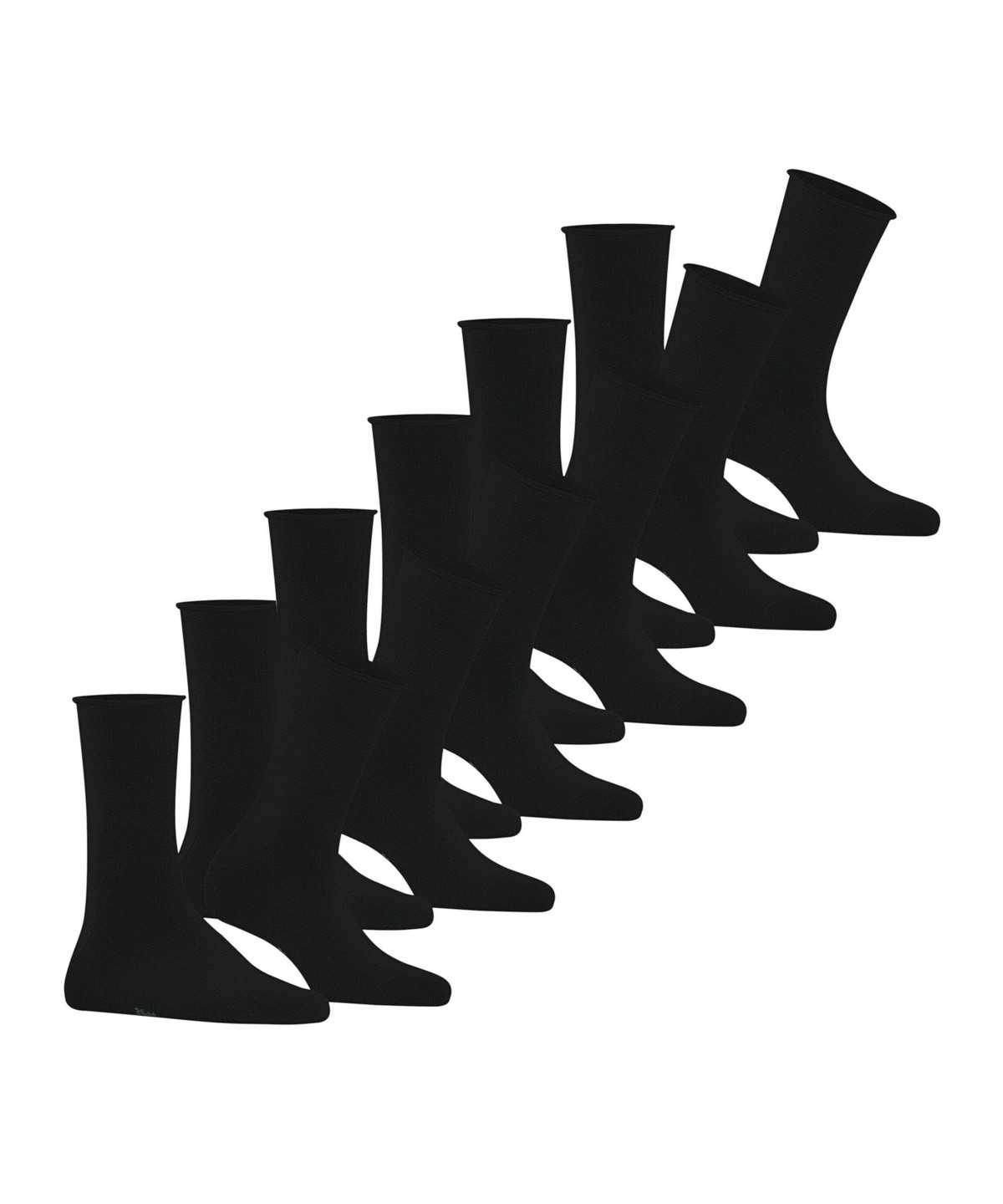 Falke Happy 6-Pack Socks Zokni Női Fekete | NVXO-31896