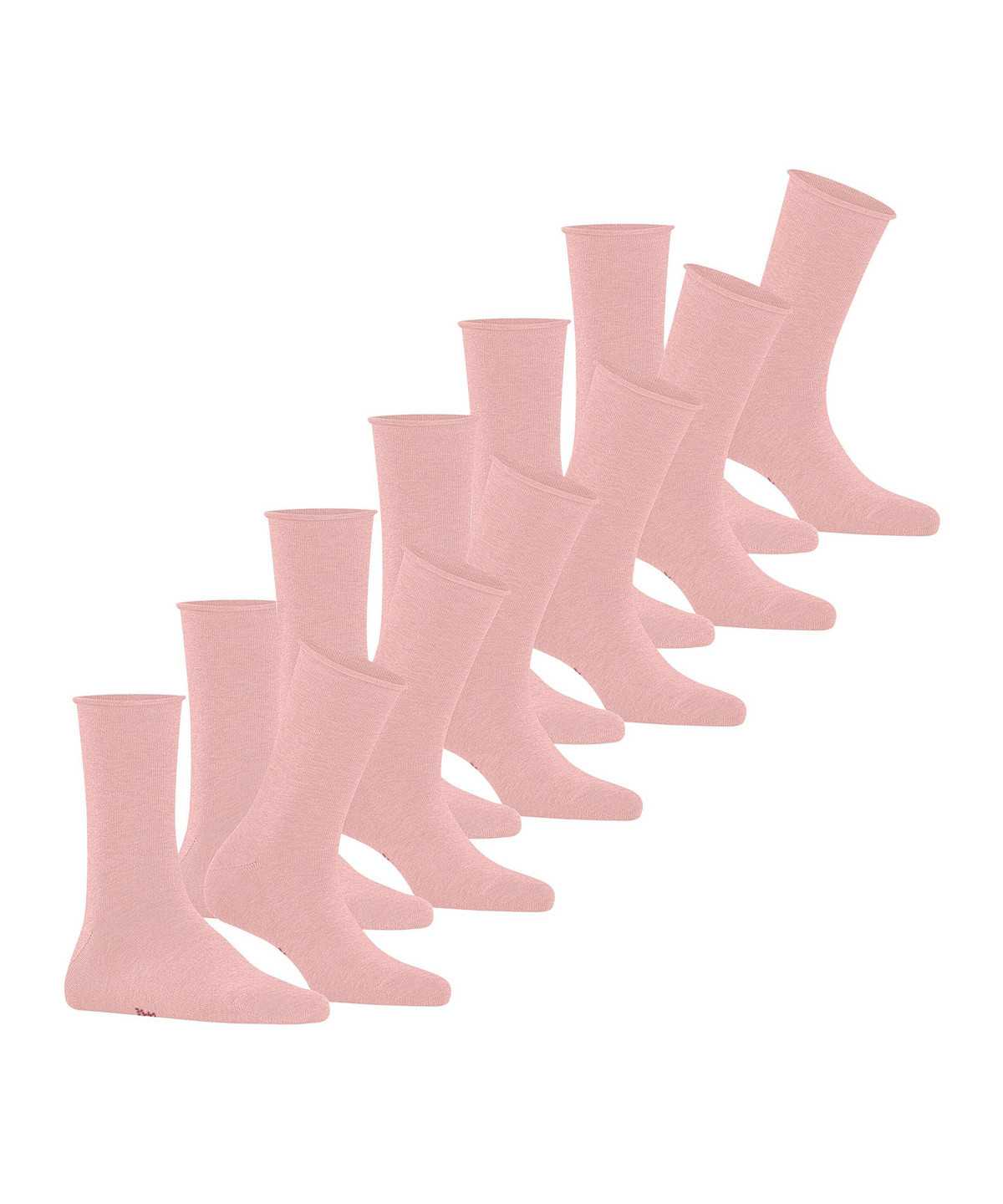 Falke Happy 6-Pack Socks Zokni Női Rózsaszín | TGJO-12835