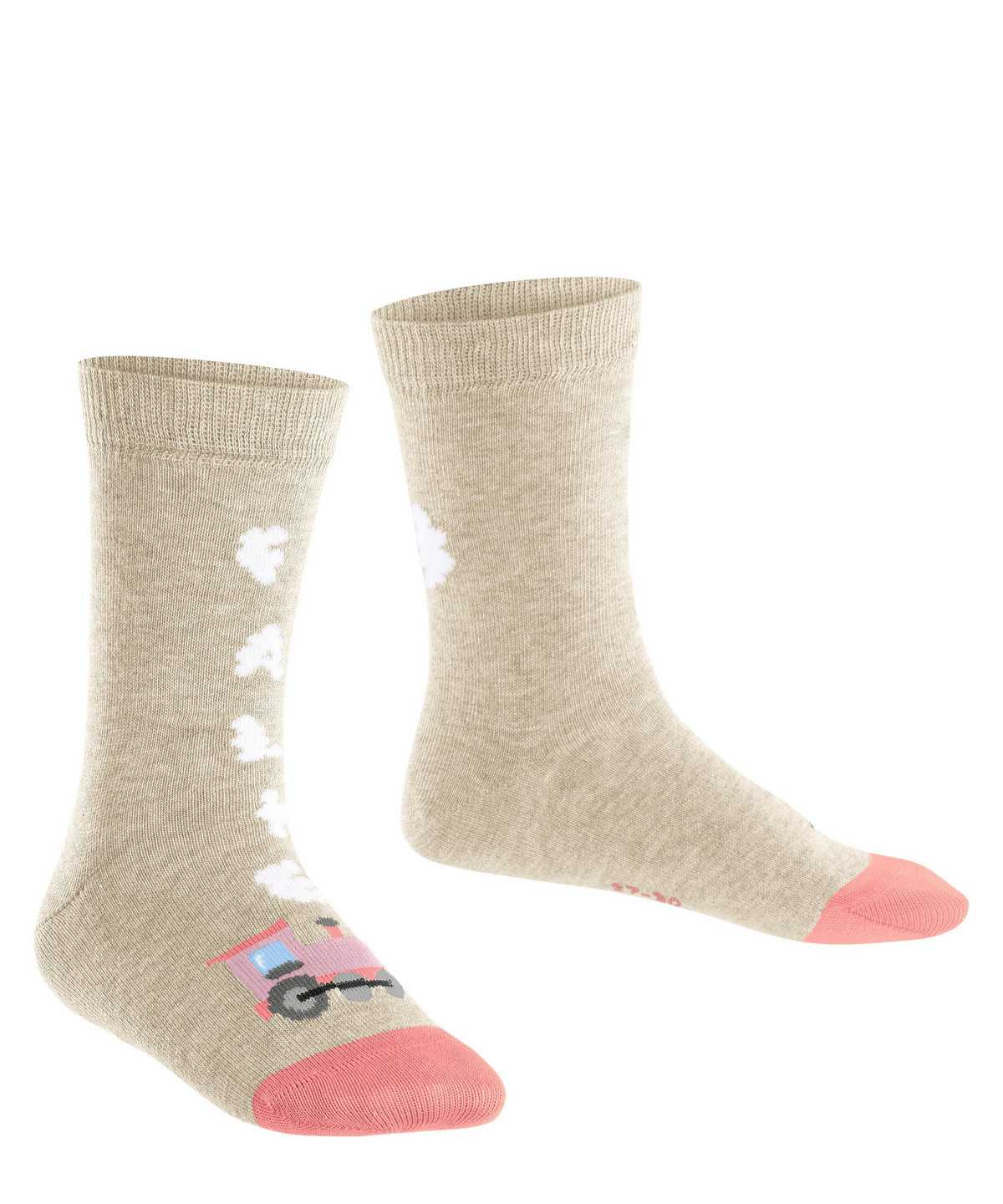 Falke Happy Locomotive Socks Zokni Gyerek Bézs | GAJF-49823