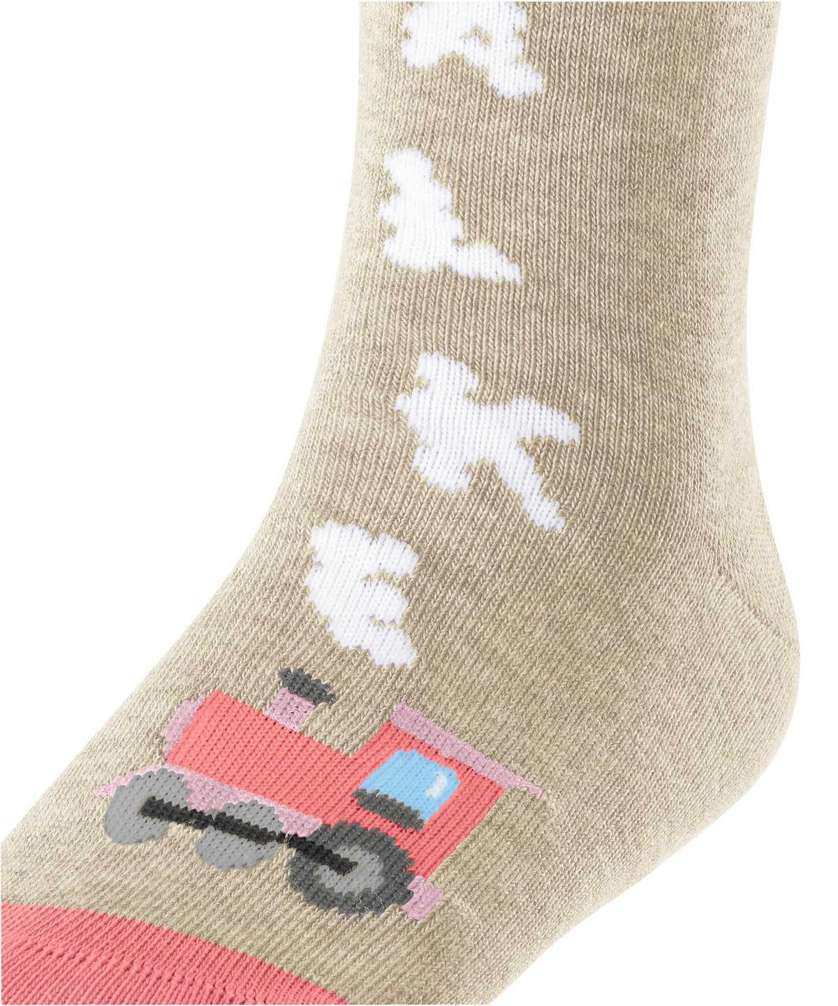 Falke Happy Locomotive Socks Zokni Gyerek Bézs | GAJF-49823