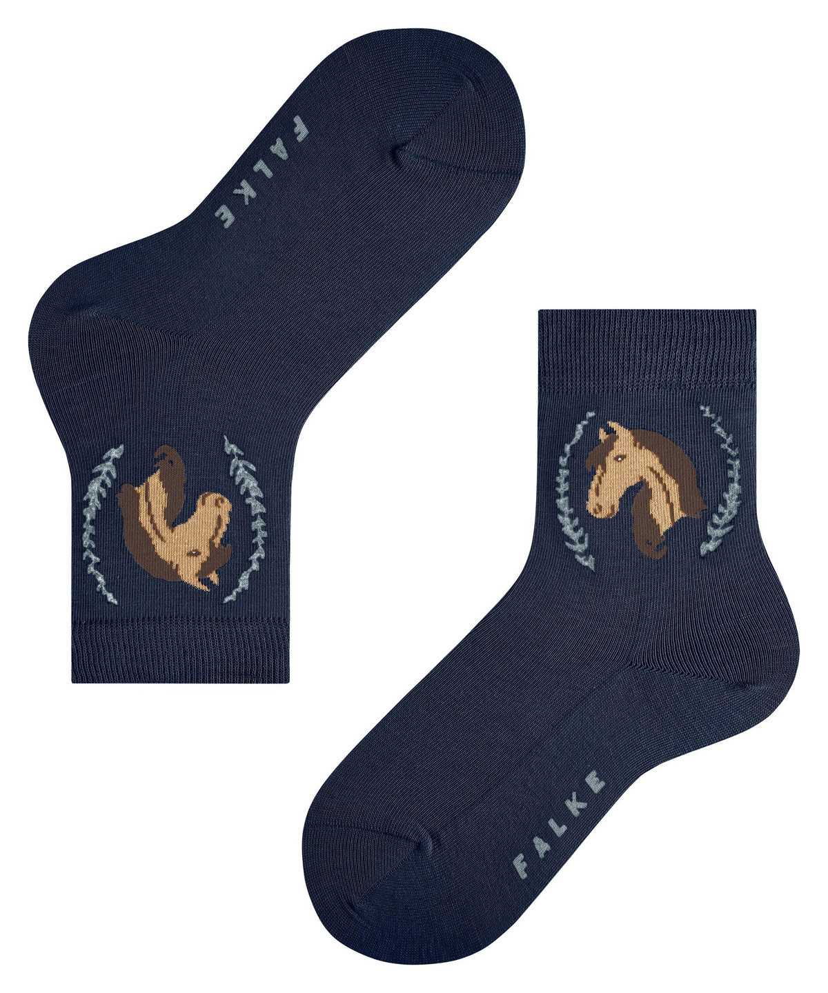 Falke Horse Socks Zokni Gyerek Kék | GEJK-96120