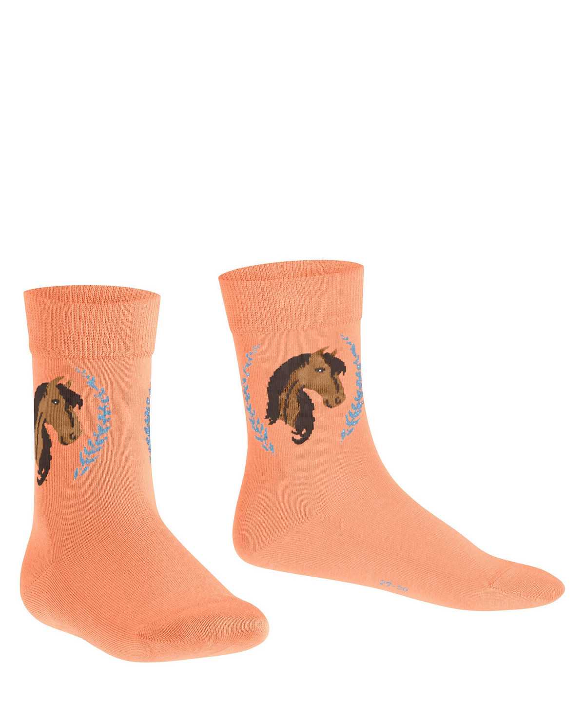 Falke Horse Socks Zokni Gyerek Piros | UBHY-14350