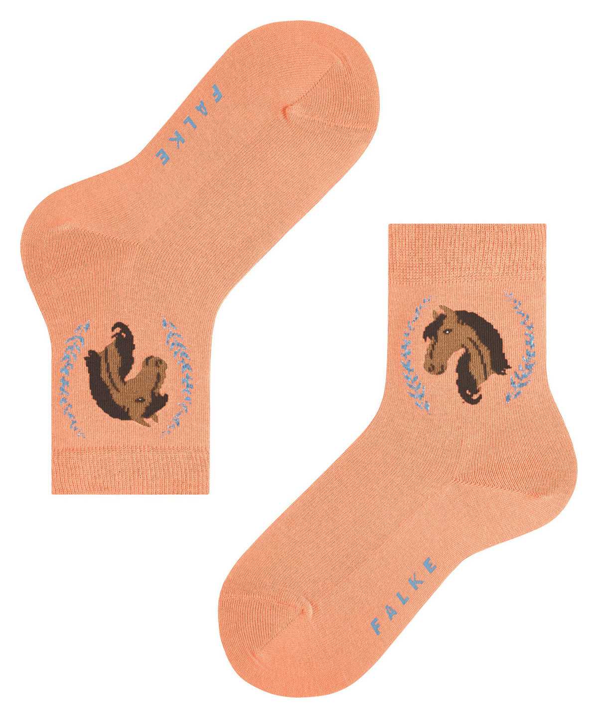 Falke Horse Socks Zokni Gyerek Piros | UBHY-14350