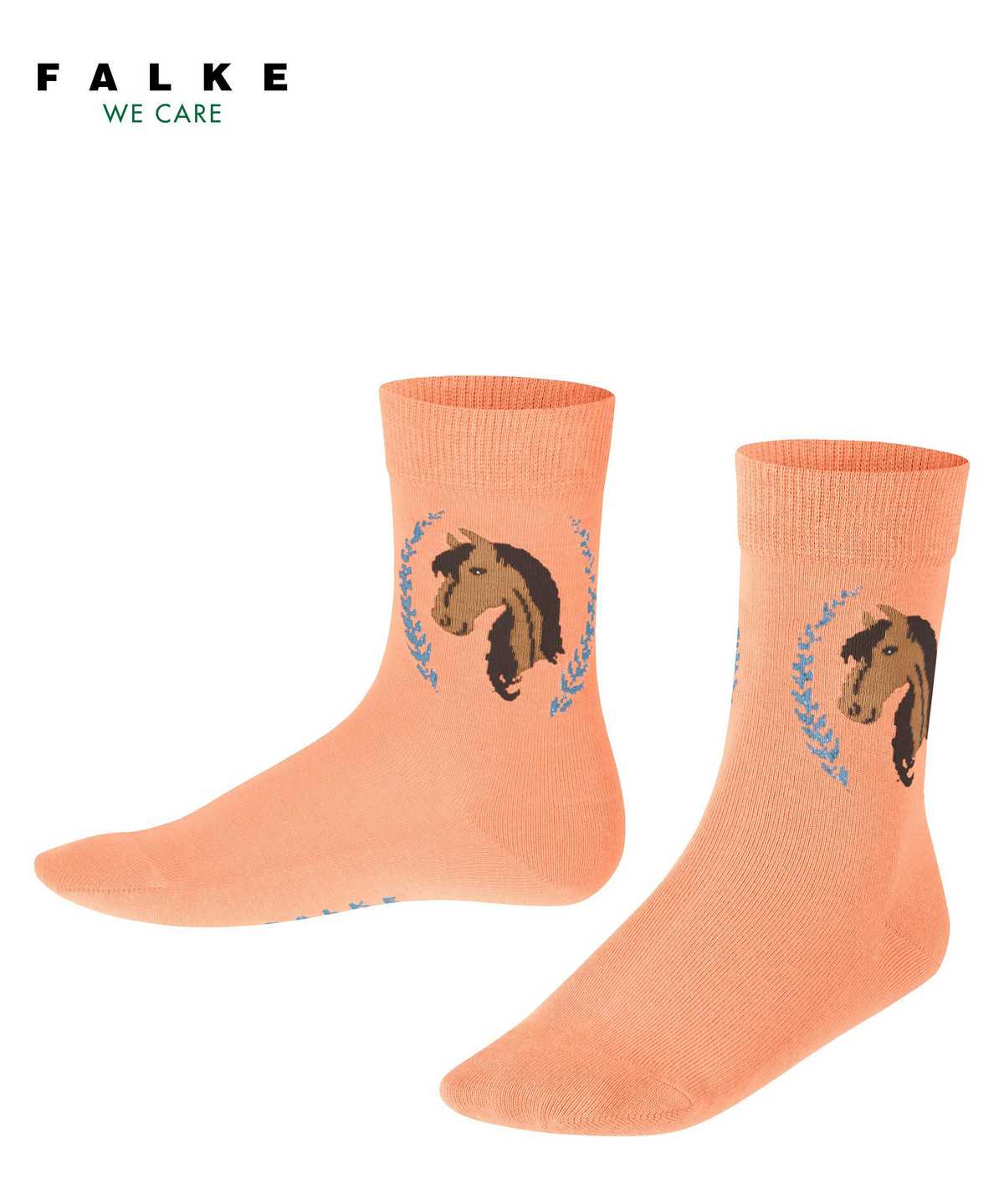 Falke Horse Socks Zokni Gyerek Piros | UBHY-14350