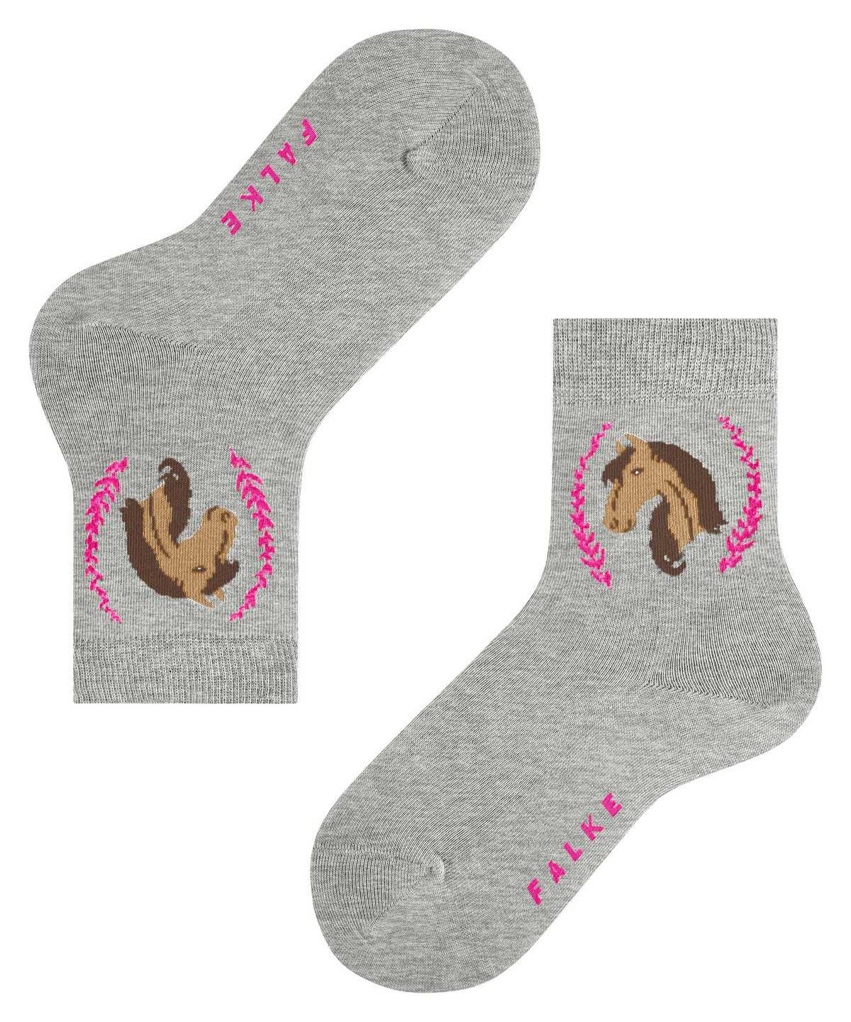 Falke Horse Socks Zokni Gyerek Szürke | TPSL-14085