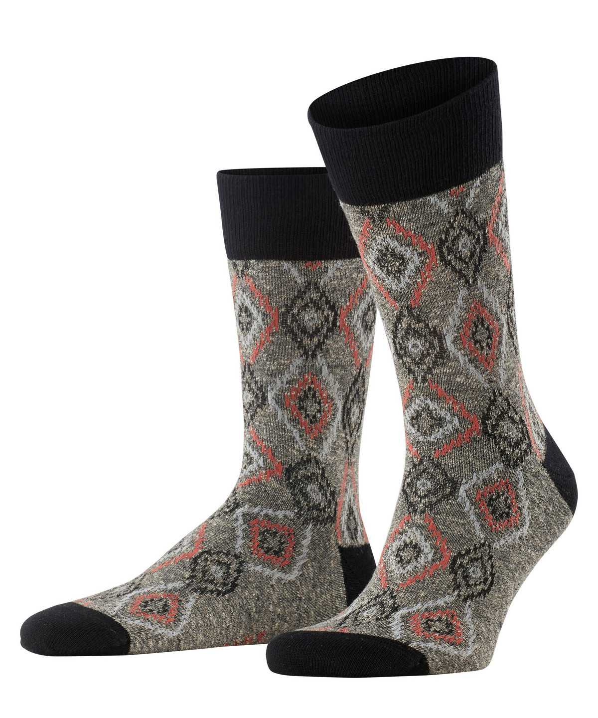 Falke Ikat Spell Socks Zokni Férfi Fekete | QJVC-78259