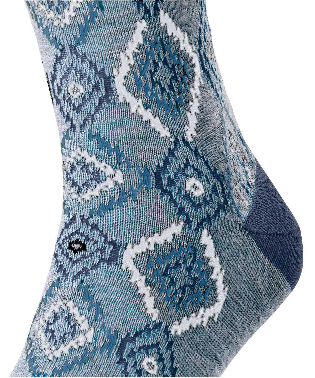 Falke Ikat Spell Socks Zokni Férfi Kék | ETNR-42176