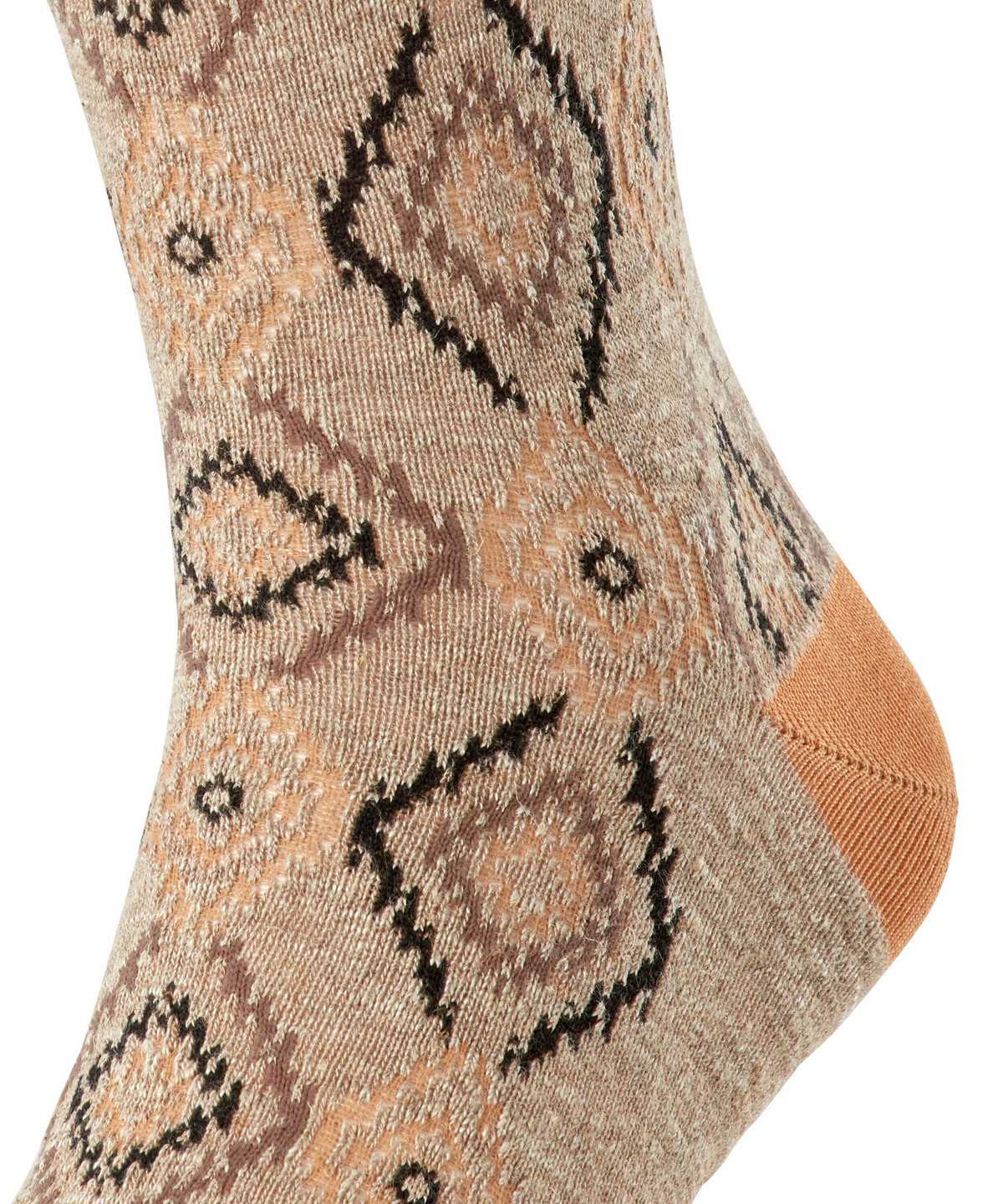 Falke Ikat Spell Socks Zokni Férfi Narancssárga | JHCY-01528