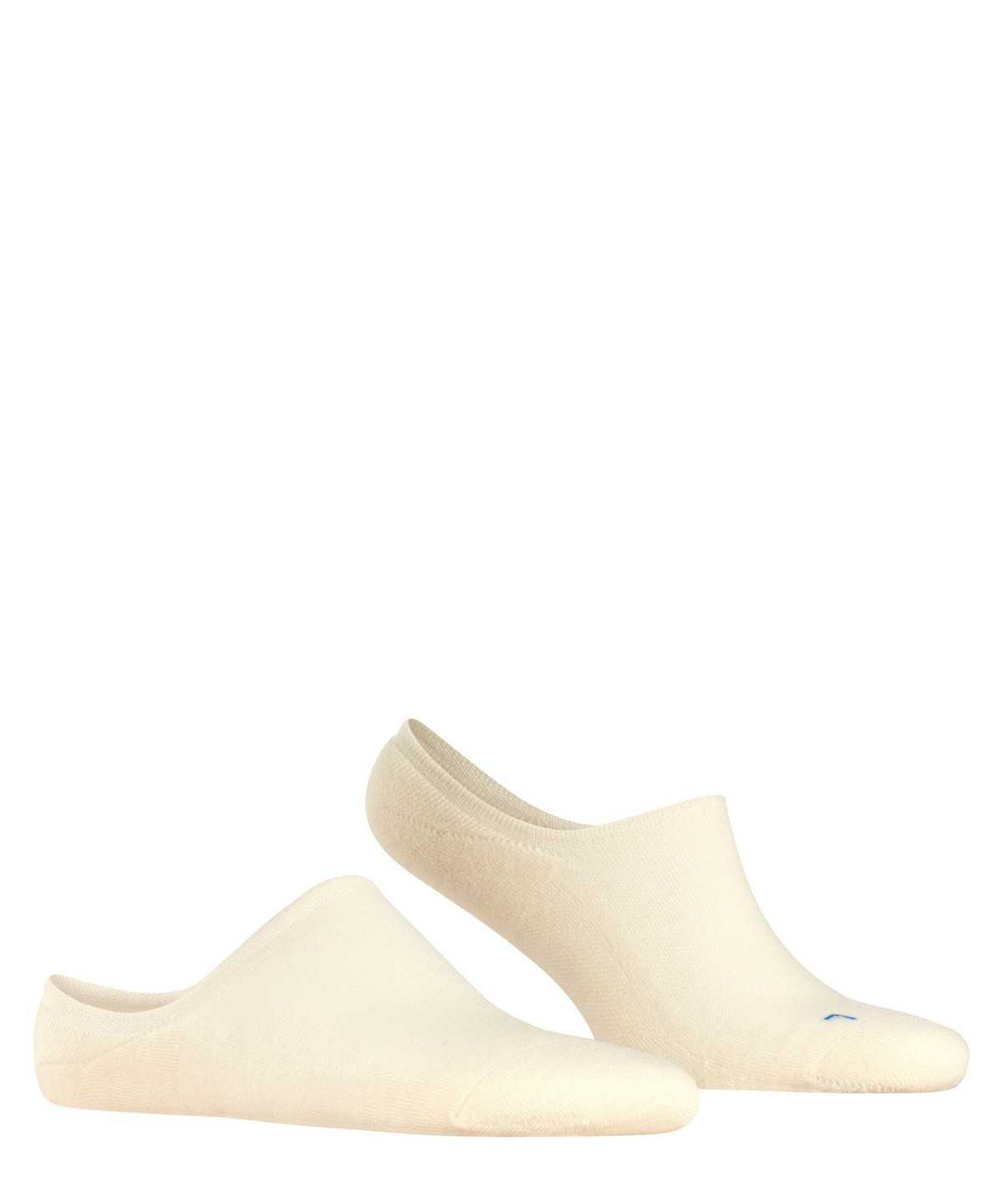 Falke Keep Warm Invisibles No Show Socks Férfi Fehér | QJYN-01354