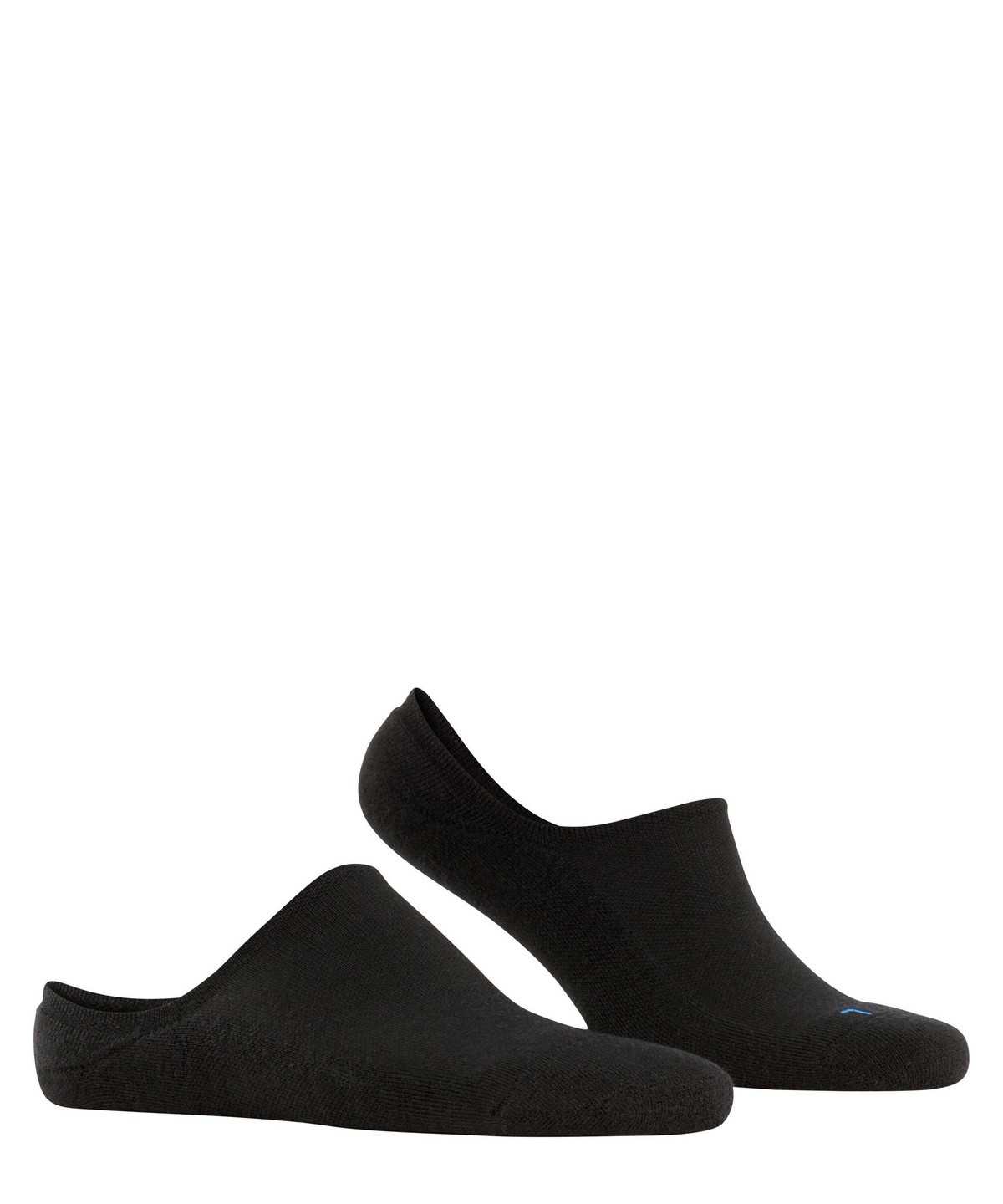 Falke Keep Warm Invisibles No Show Socks Férfi Fekete | ZSCY-75483