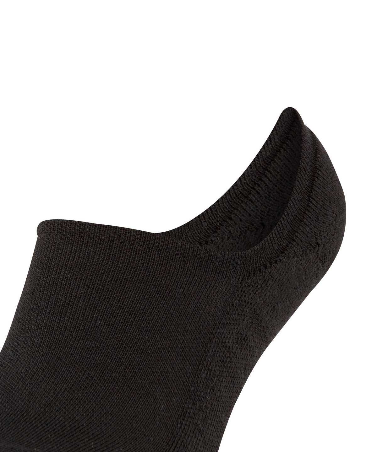 Falke Keep Warm Invisibles No Show Socks Férfi Fekete | ZSCY-75483