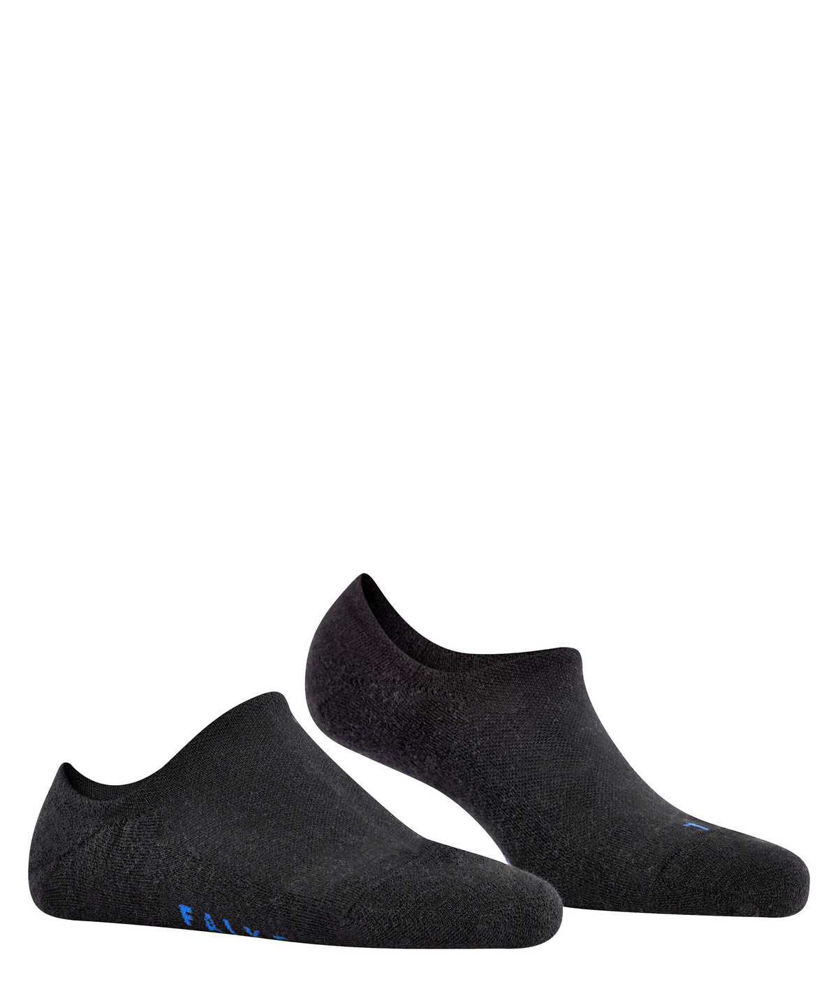 Falke Keep Warm Invisibles No Show Socks Női Fekete | QNVM-39287