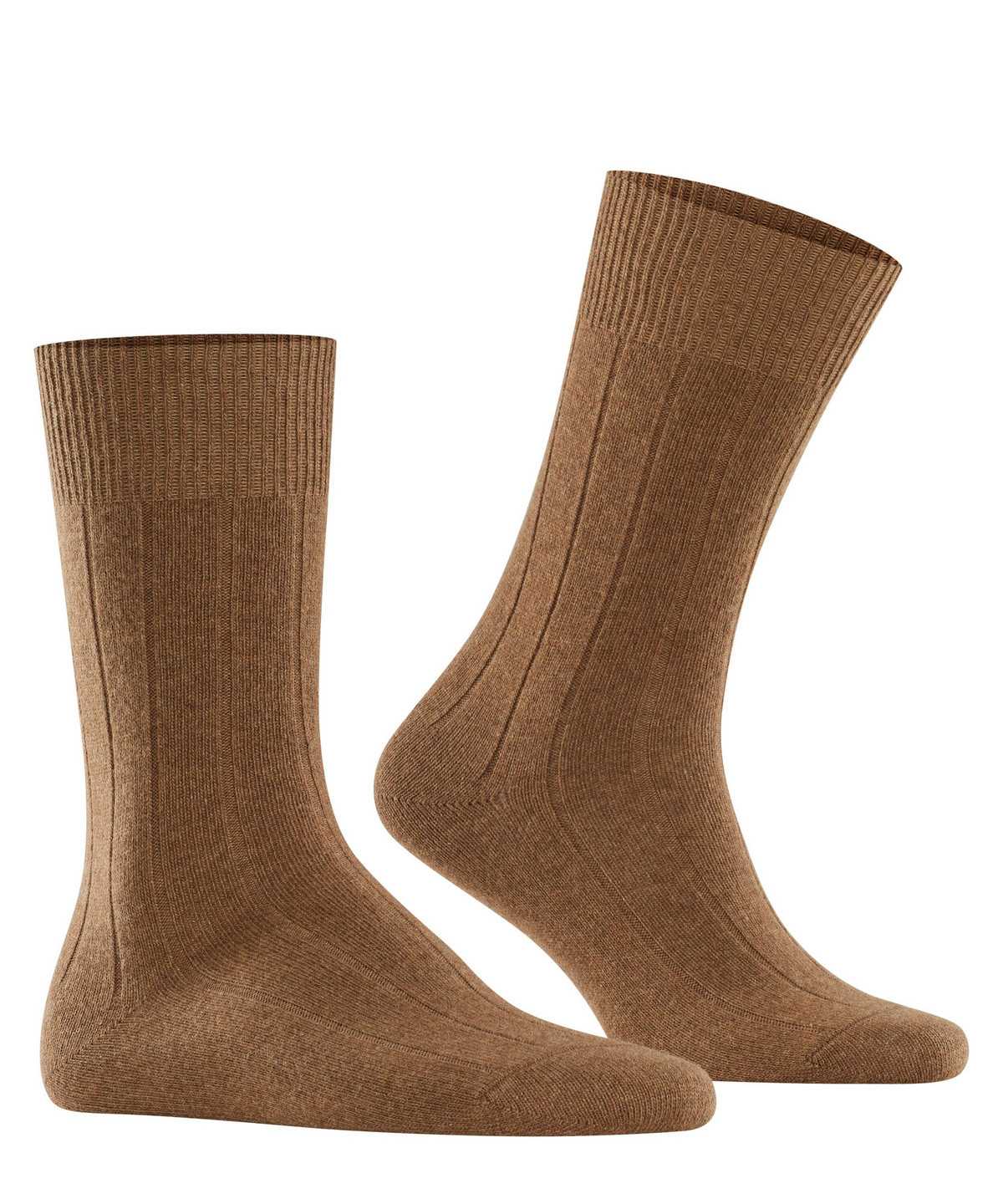 Falke Lhasa Rib Socks Zokni Férfi Barna | KYID-97253