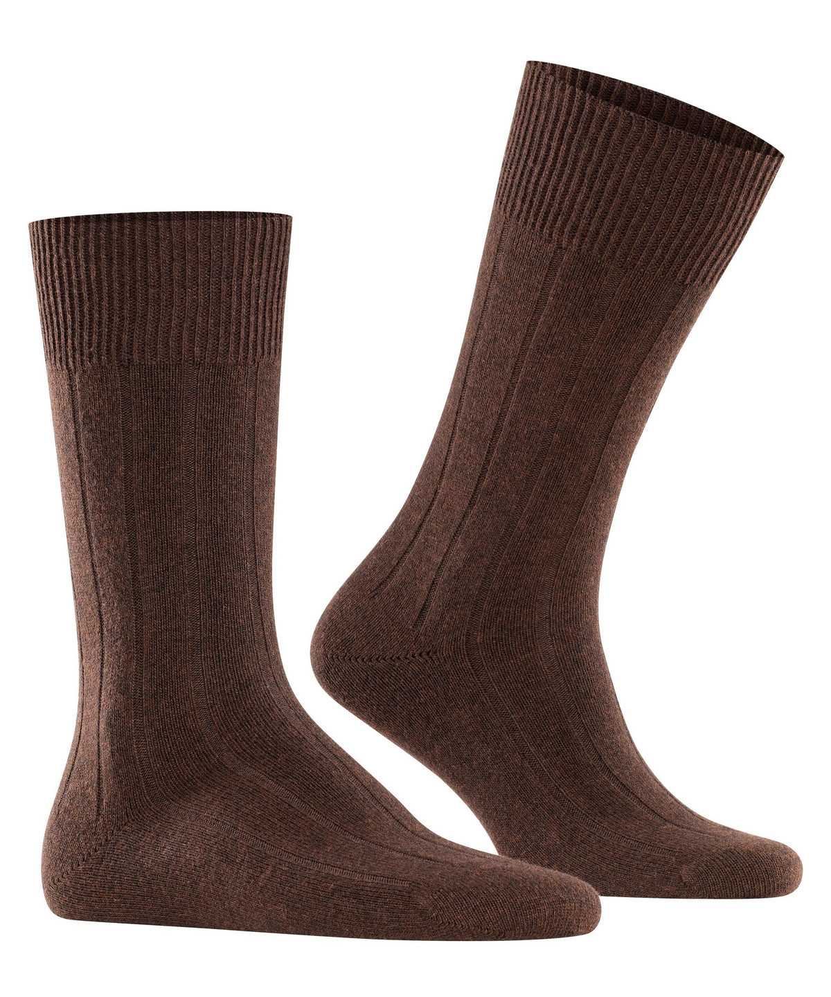 Falke Lhasa Rib Socks Zokni Férfi Barna | NYWX-45372