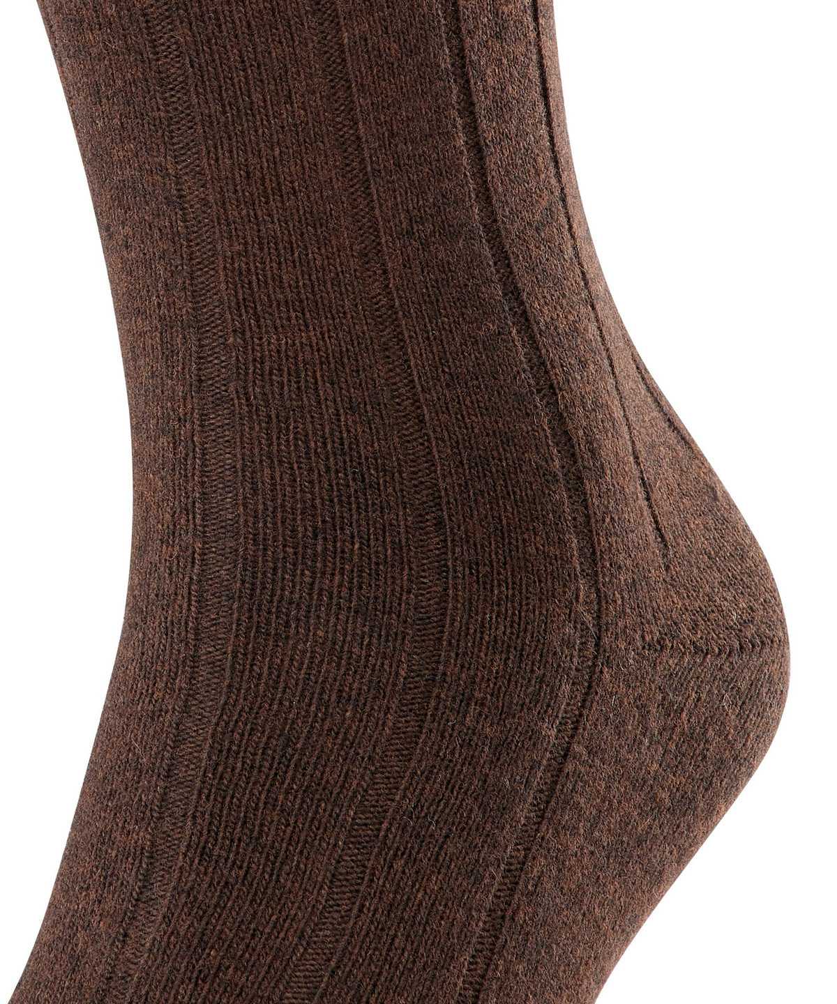 Falke Lhasa Rib Socks Zokni Férfi Barna | NYWX-45372