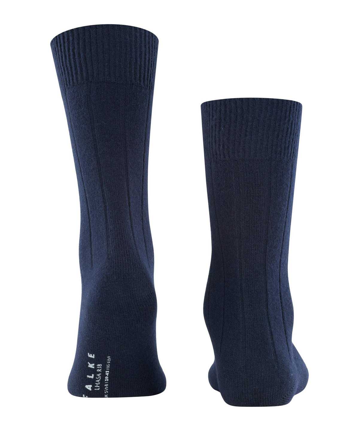 Falke Lhasa Rib Socks Zokni Férfi Kék | CGEV-71624