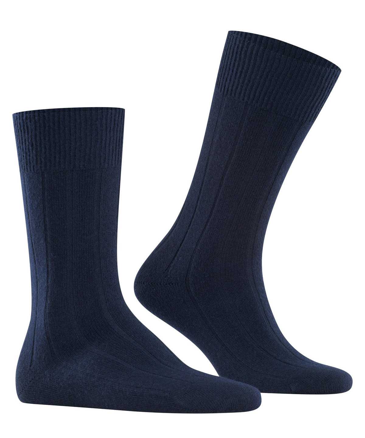 Falke Lhasa Rib Socks Zokni Férfi Kék | CGEV-71624