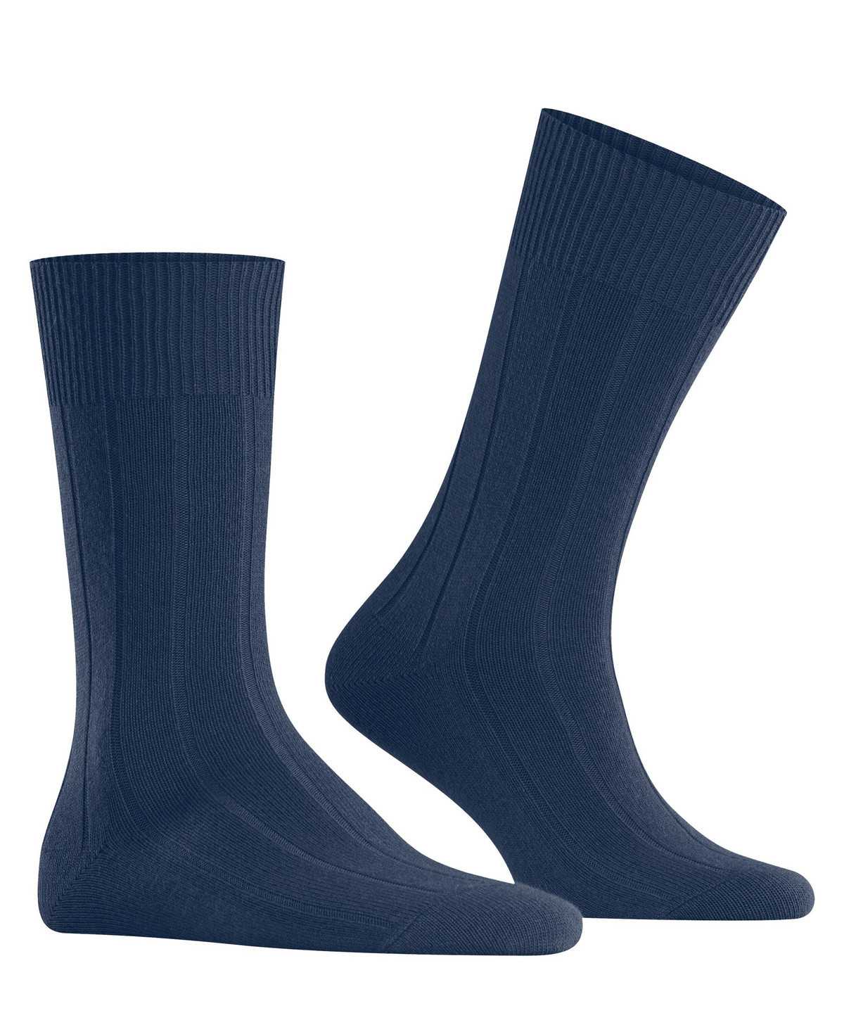 Falke Lhasa Rib Socks Zokni Férfi Kék | DICS-89174