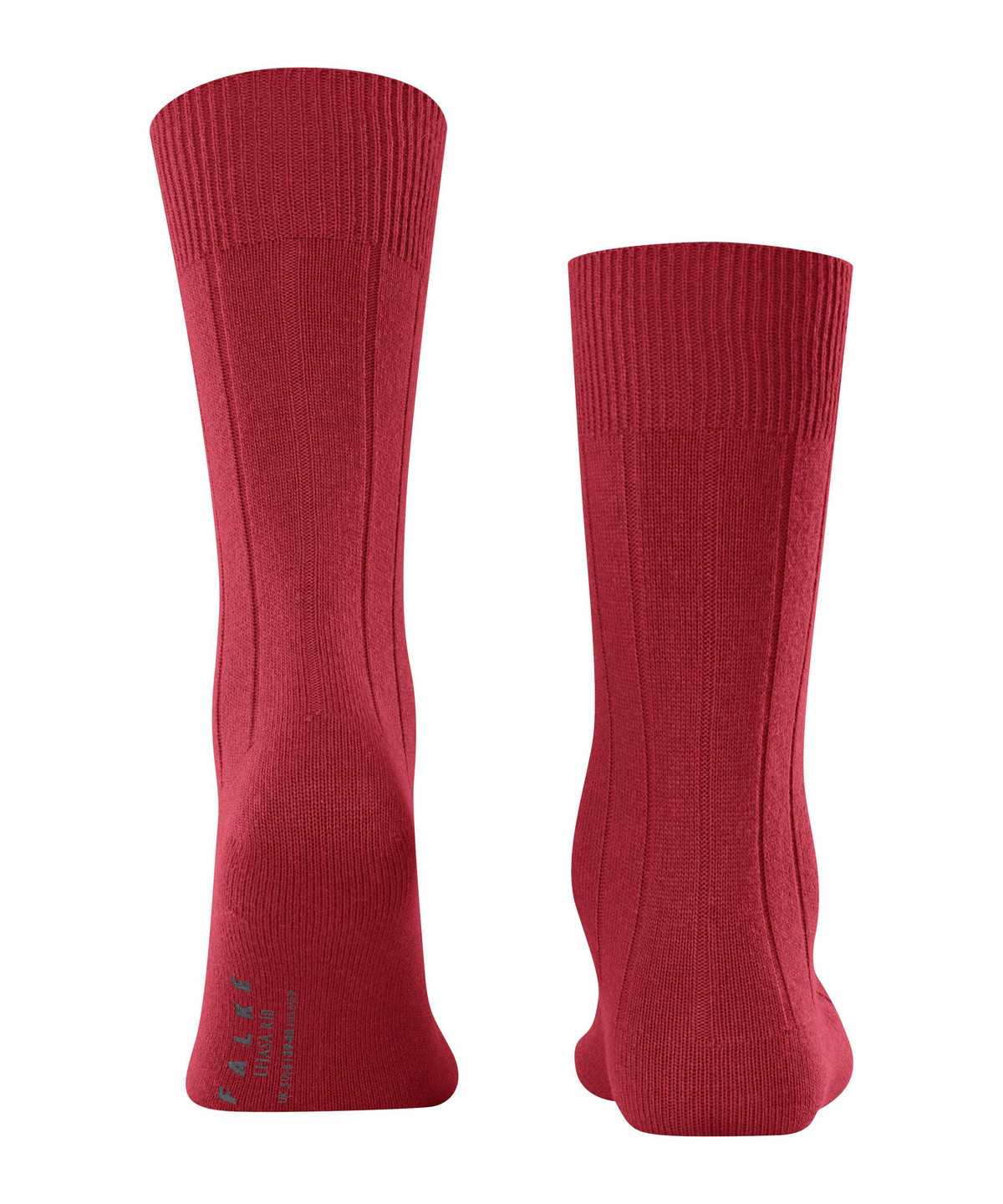 Falke Lhasa Rib Socks Zokni Férfi Piros | BTRX-98427