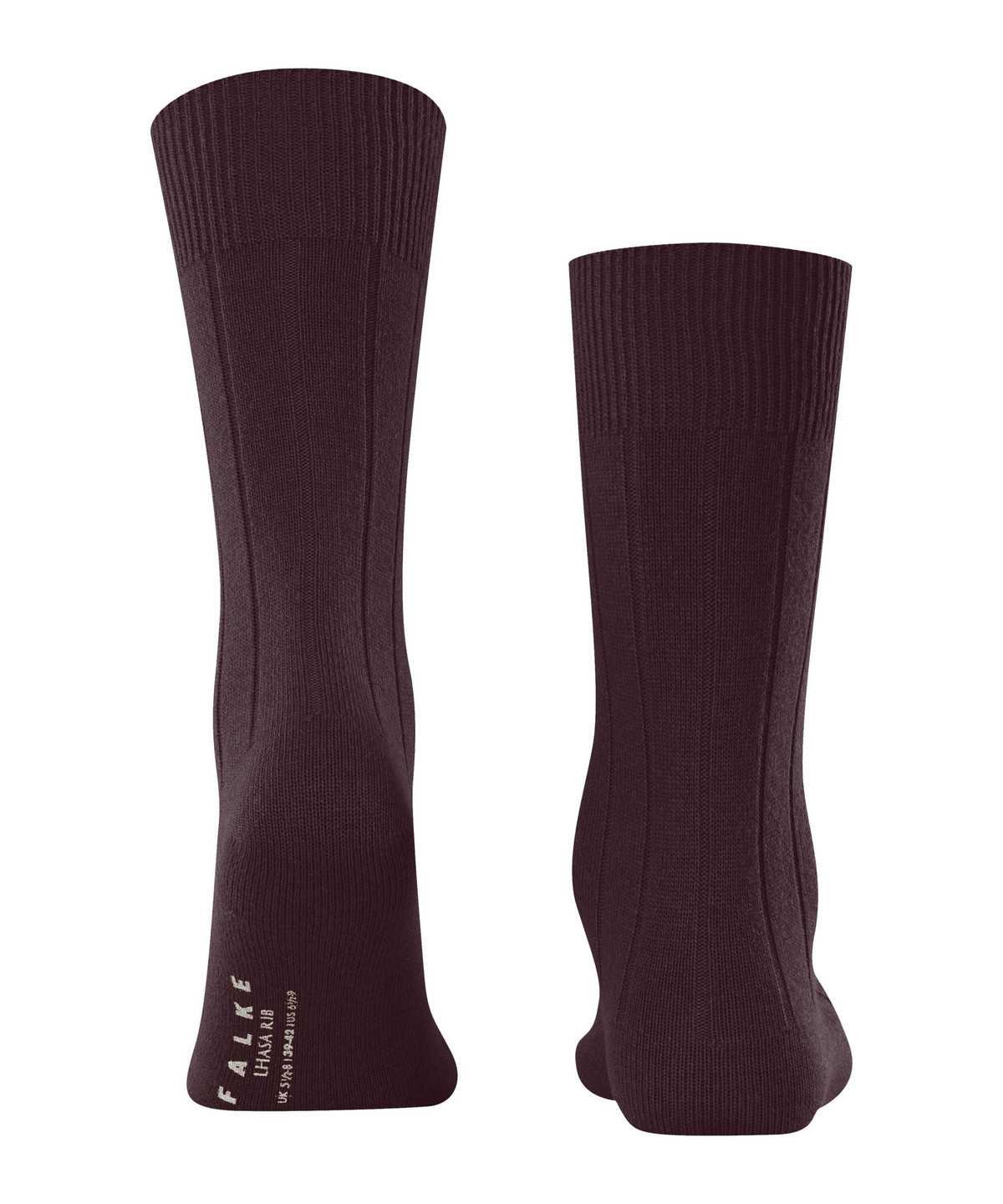 Falke Lhasa Rib Socks Zokni Férfi Piros | RLSJ-73296