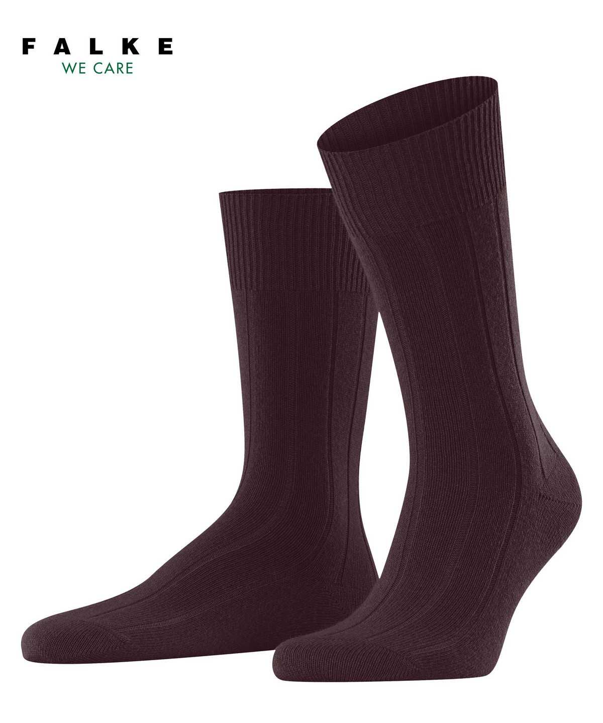 Falke Lhasa Rib Socks Zokni Férfi Piros | RLSJ-73296