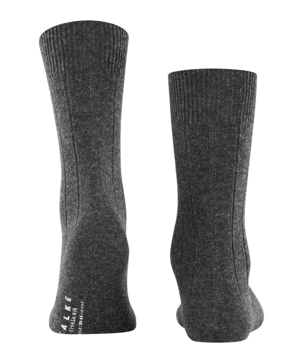 Falke Lhasa Rib Socks Zokni Férfi Szürke | OYEZ-90621