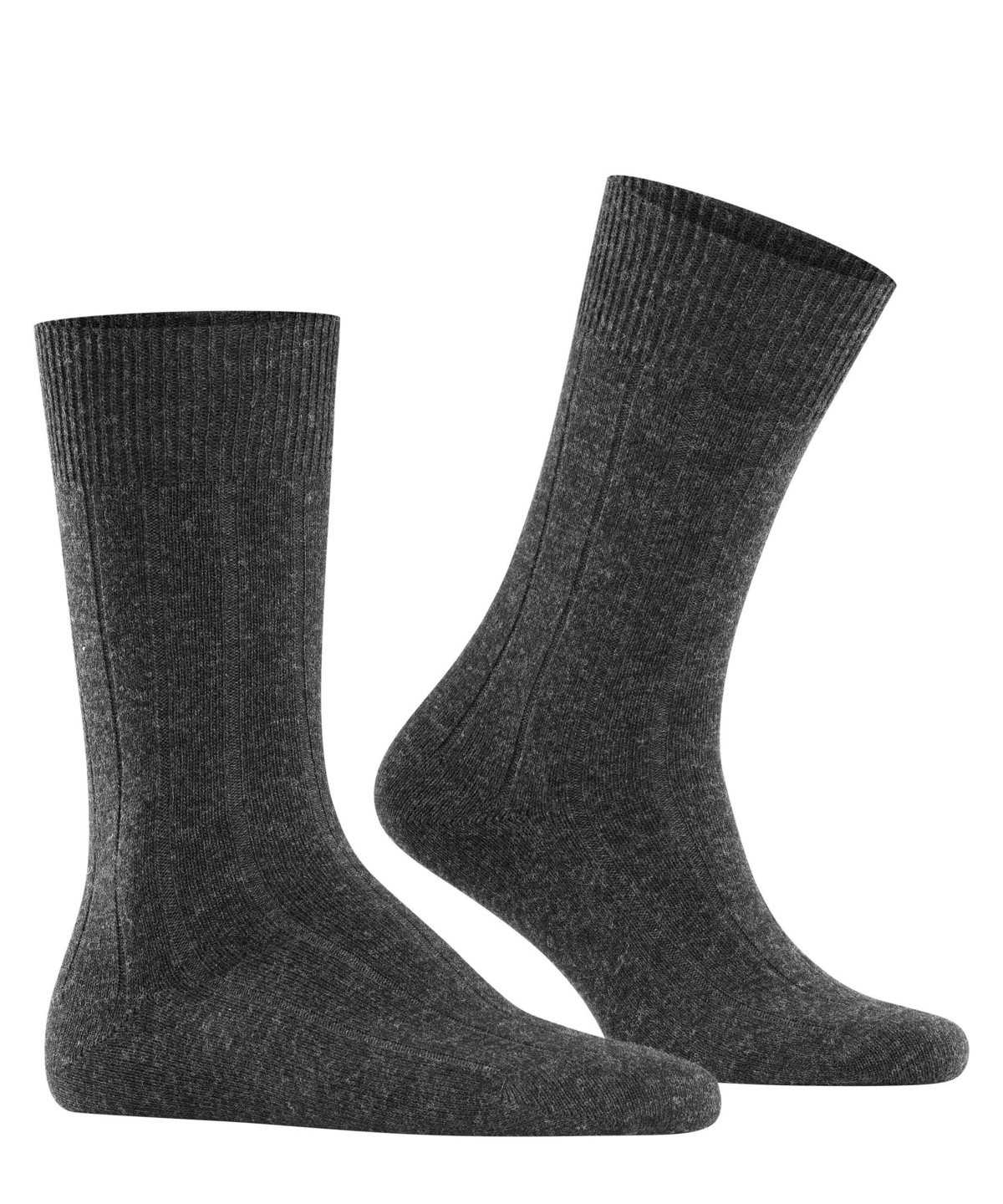 Falke Lhasa Rib Socks Zokni Férfi Szürke | OYEZ-90621