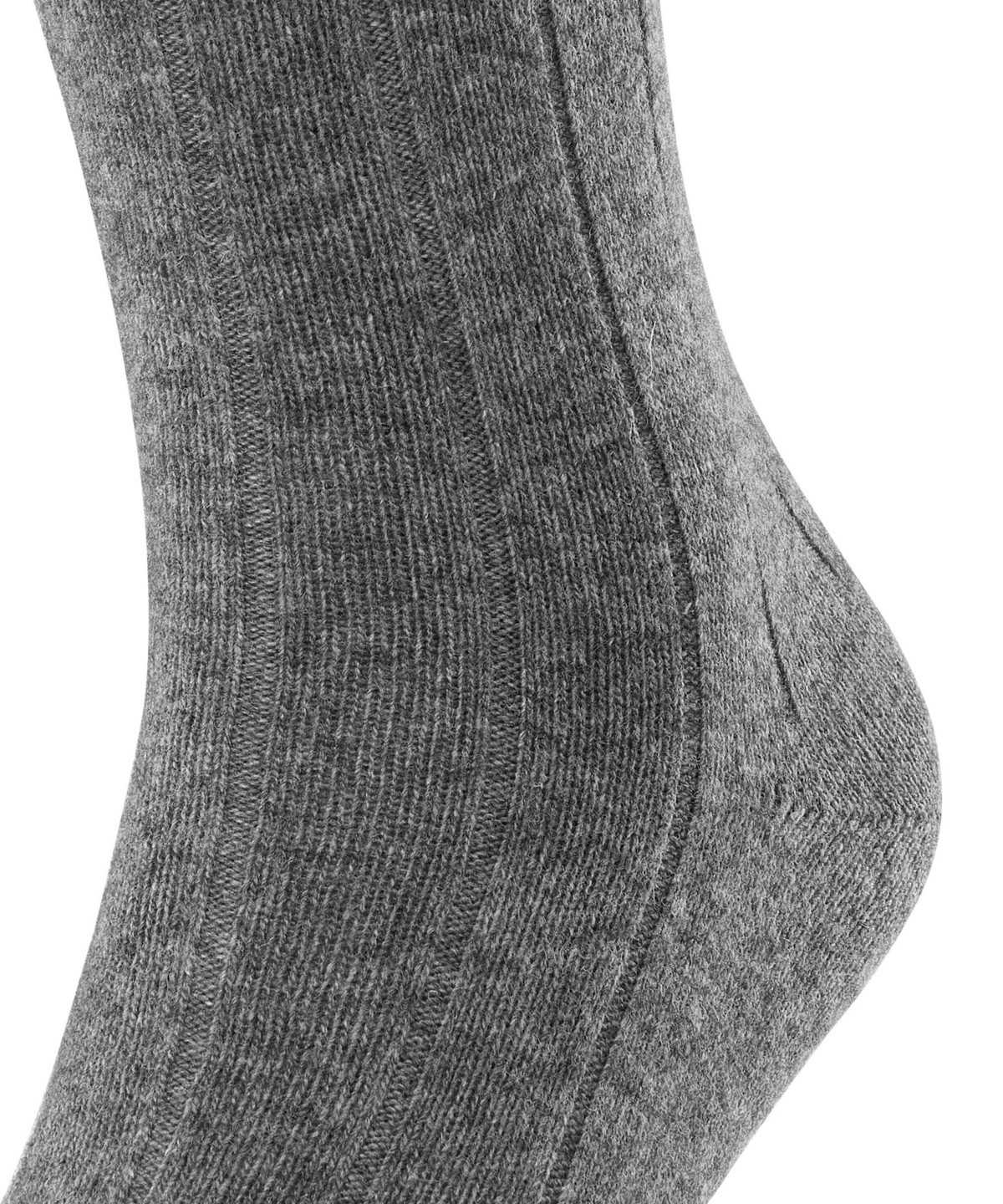 Falke Lhasa Rib Socks Zokni Férfi Szürke | PKON-62907