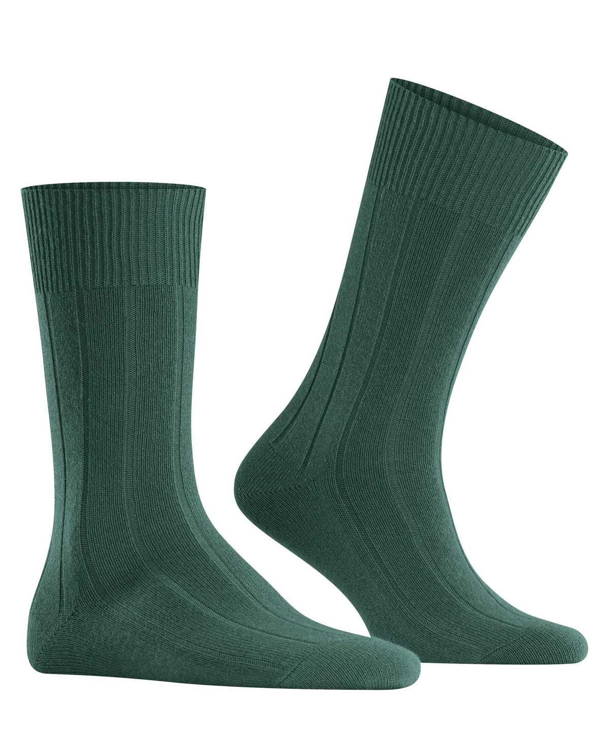 Falke Lhasa Rib Socks Zokni Férfi Zöld | UCJH-50412