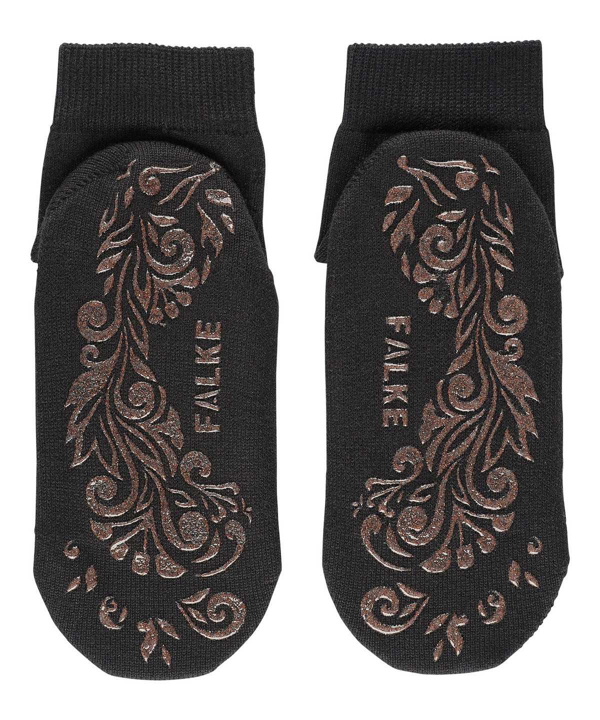 Falke Light Cuddle Pads Short sock Zokni Női Fekete | HBSD-51860