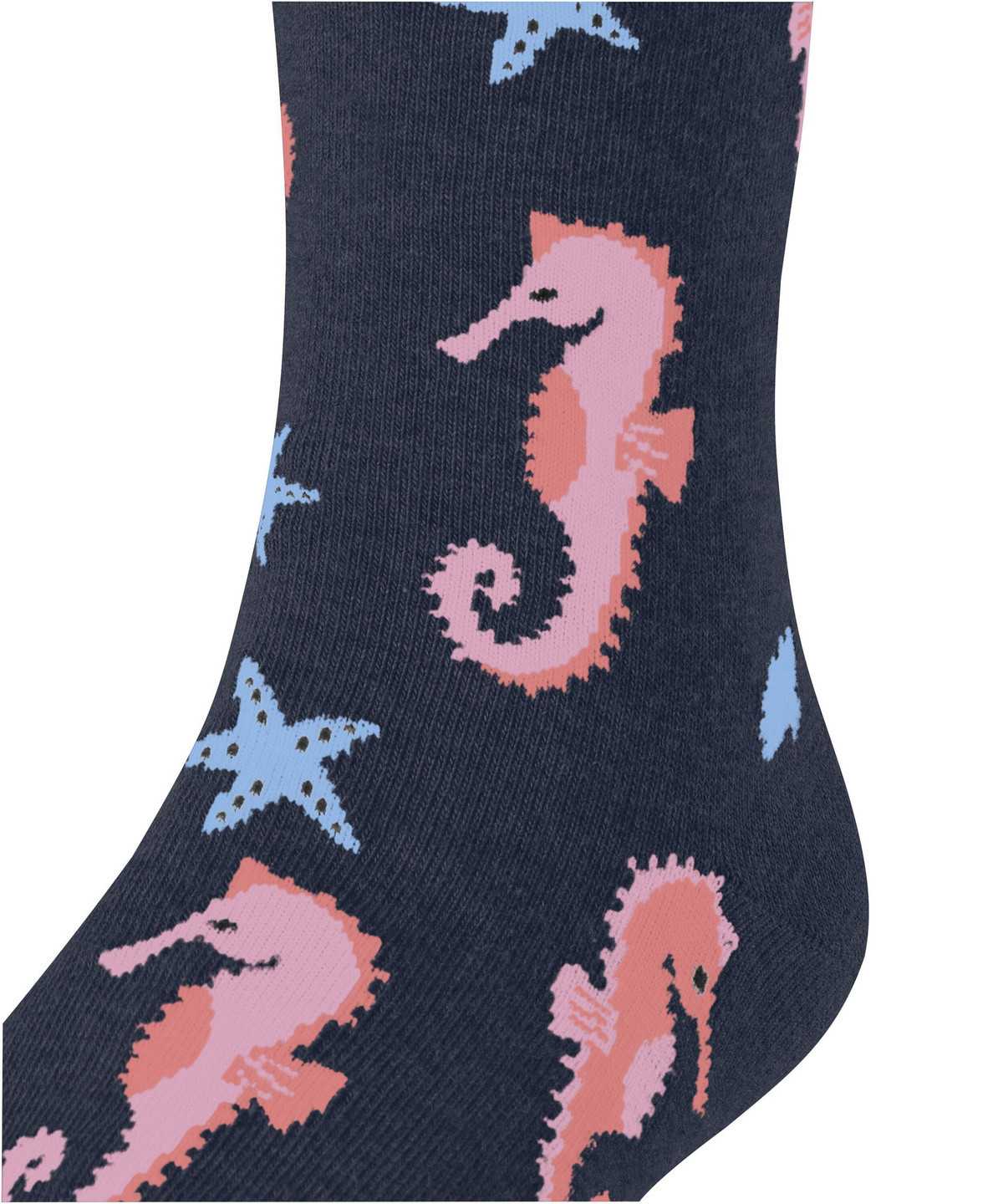 Falke Lovely Seahorses Socks Zokni Gyerek Kék | ZTBS-24801