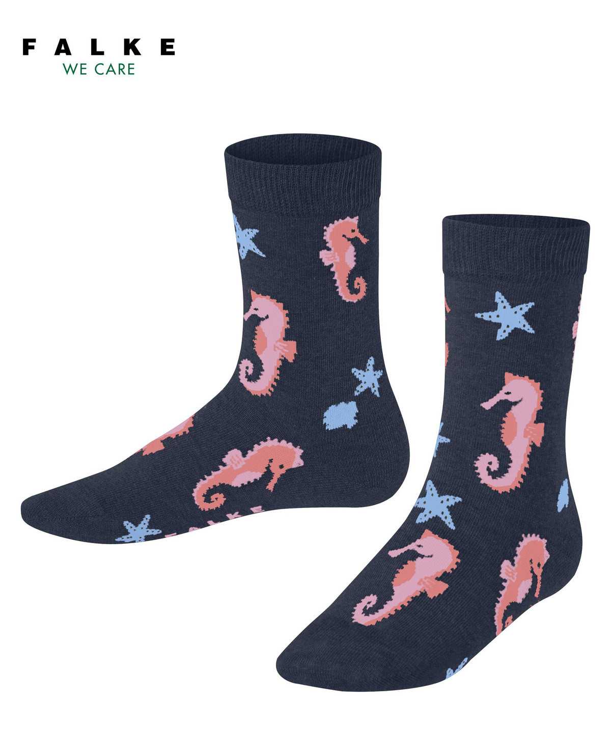 Falke Lovely Seahorses Socks Zokni Gyerek Kék | ZTBS-24801