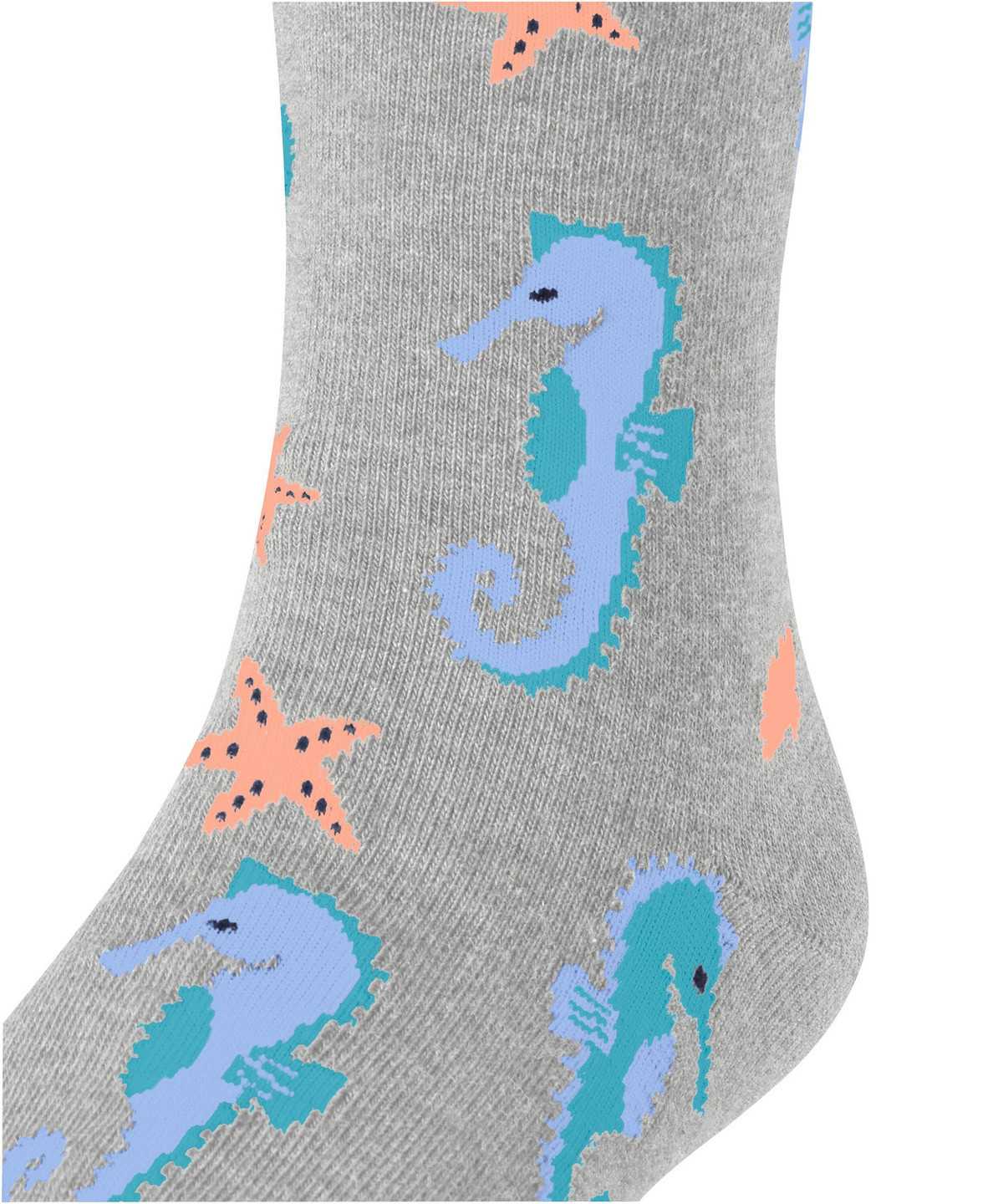 Falke Lovely Seahorses Socks Zokni Gyerek Szürke | JYDI-40632