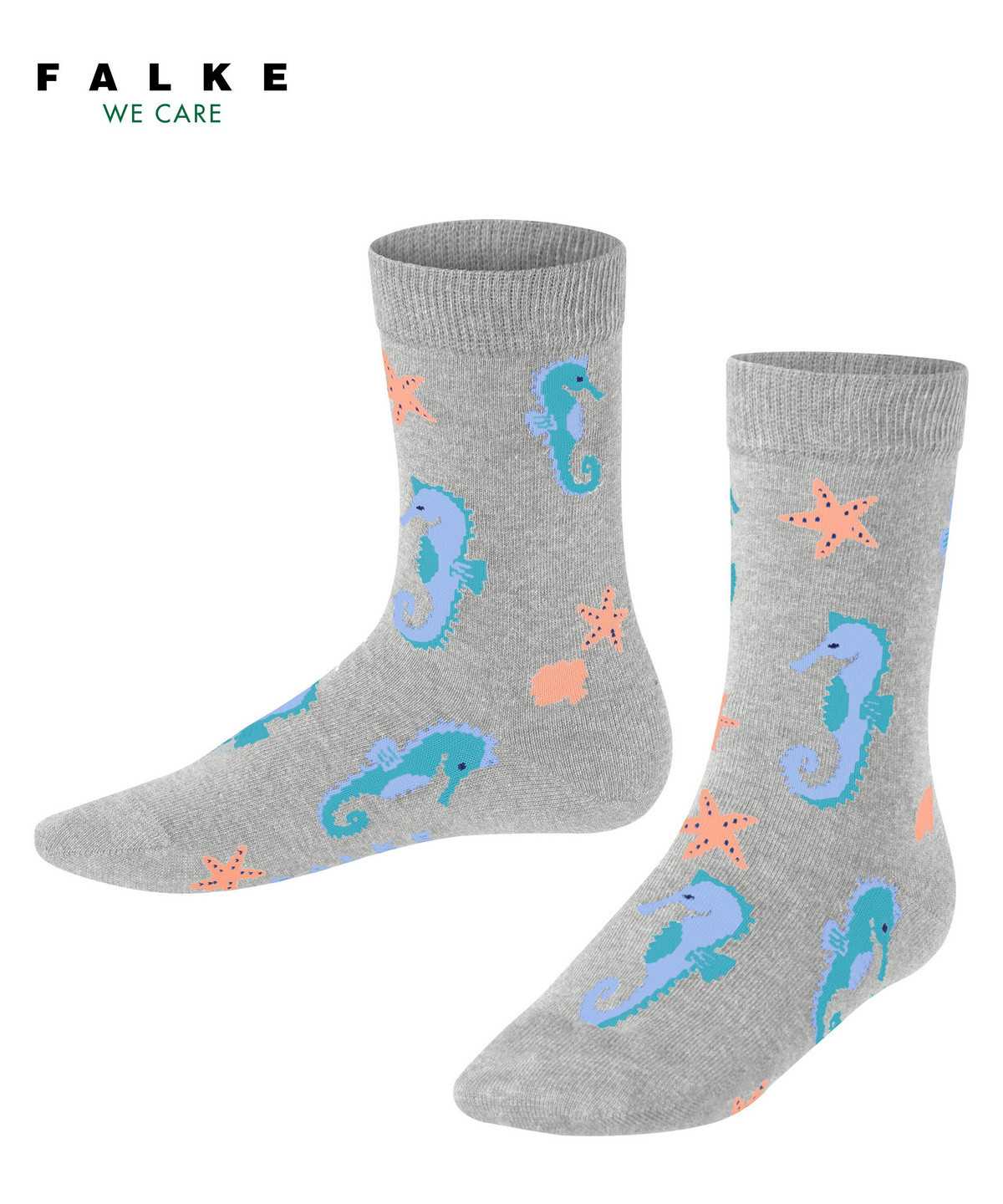 Falke Lovely Seahorses Socks Zokni Gyerek Szürke | JYDI-40632