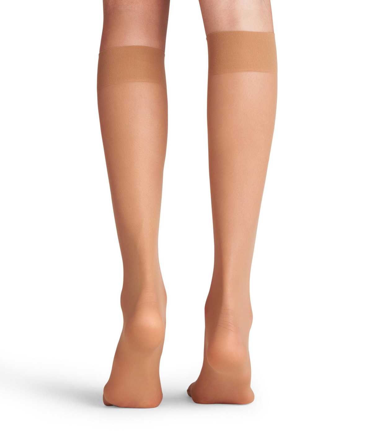 Falke Matt Deluxe 20 DEN Knee-high Socks Zokni Női Barna | WOEI-76093