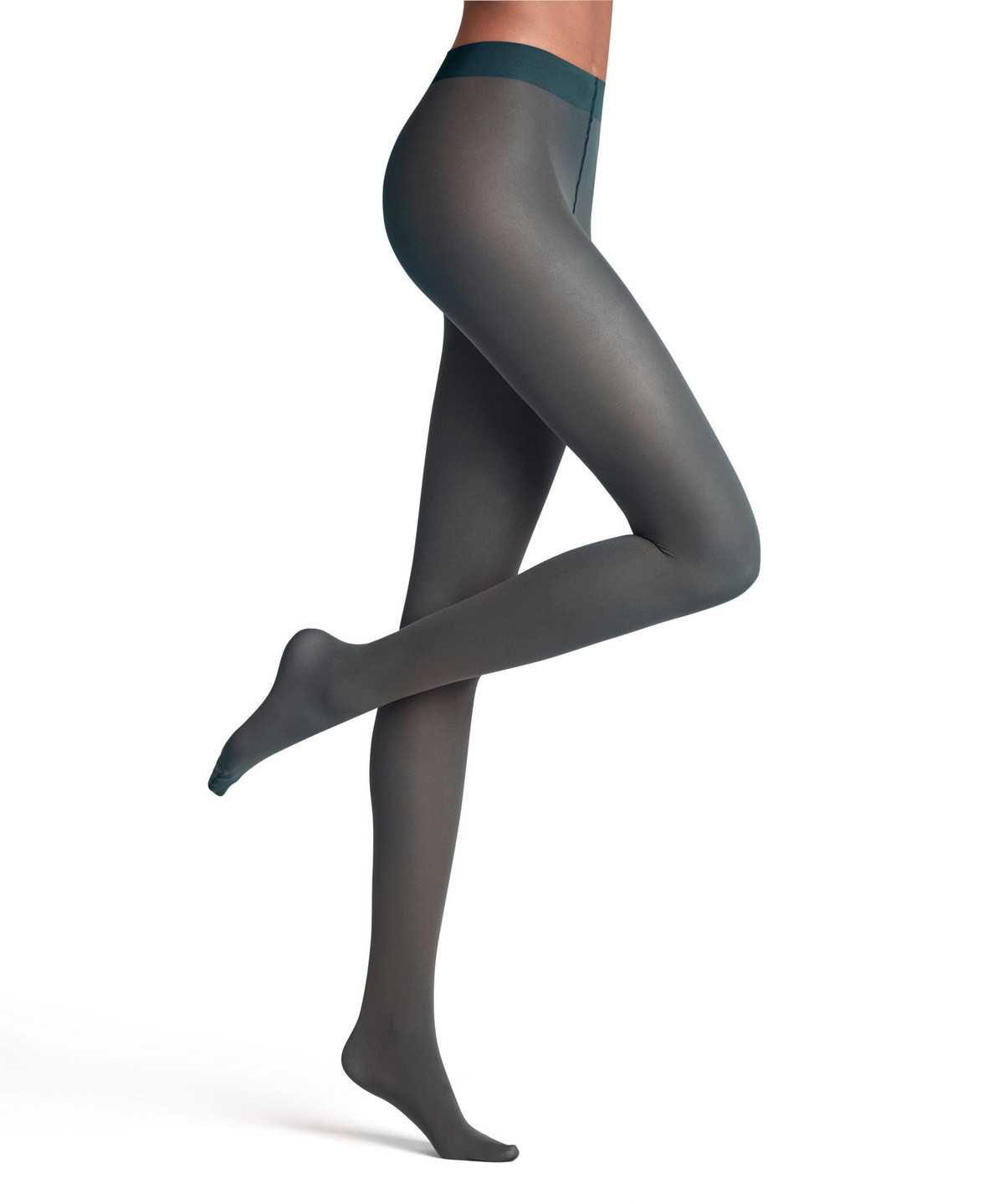 Falke Matt Deluxe 30 DEN Tights Tights Női Zöld | TMYU-15627