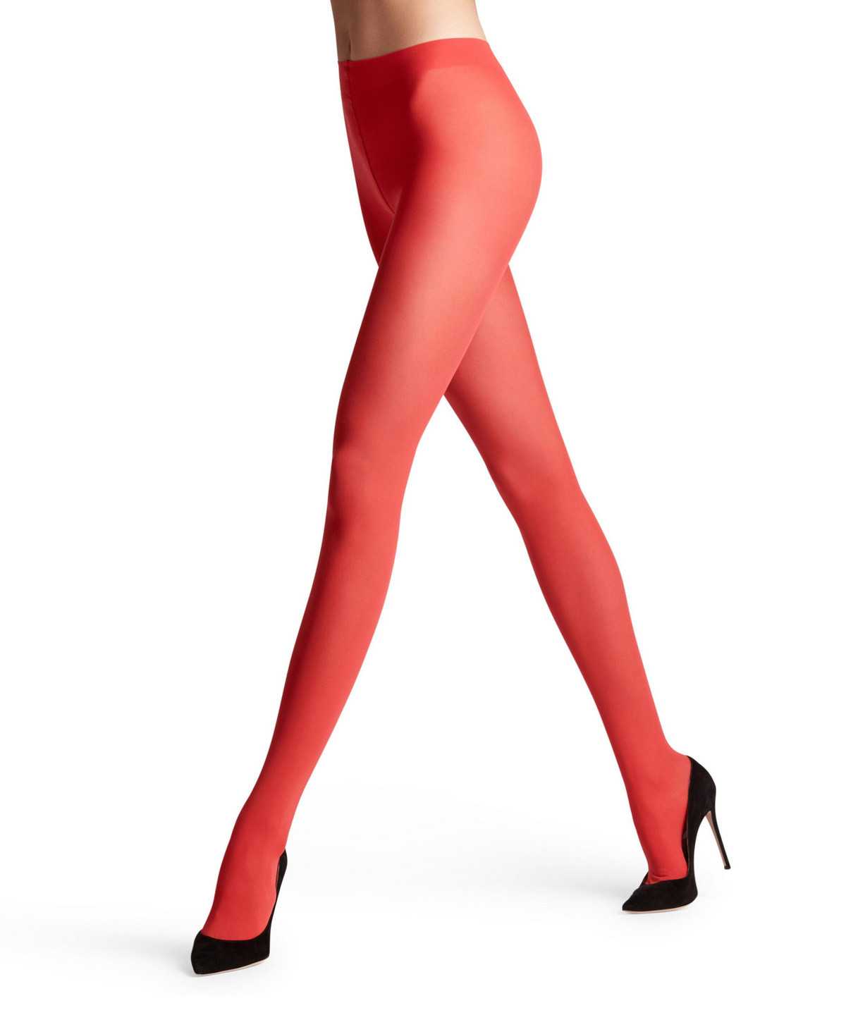 Falke Matt Deluxe 30 DEN Tights Tights Női Piros | VYPX-12437