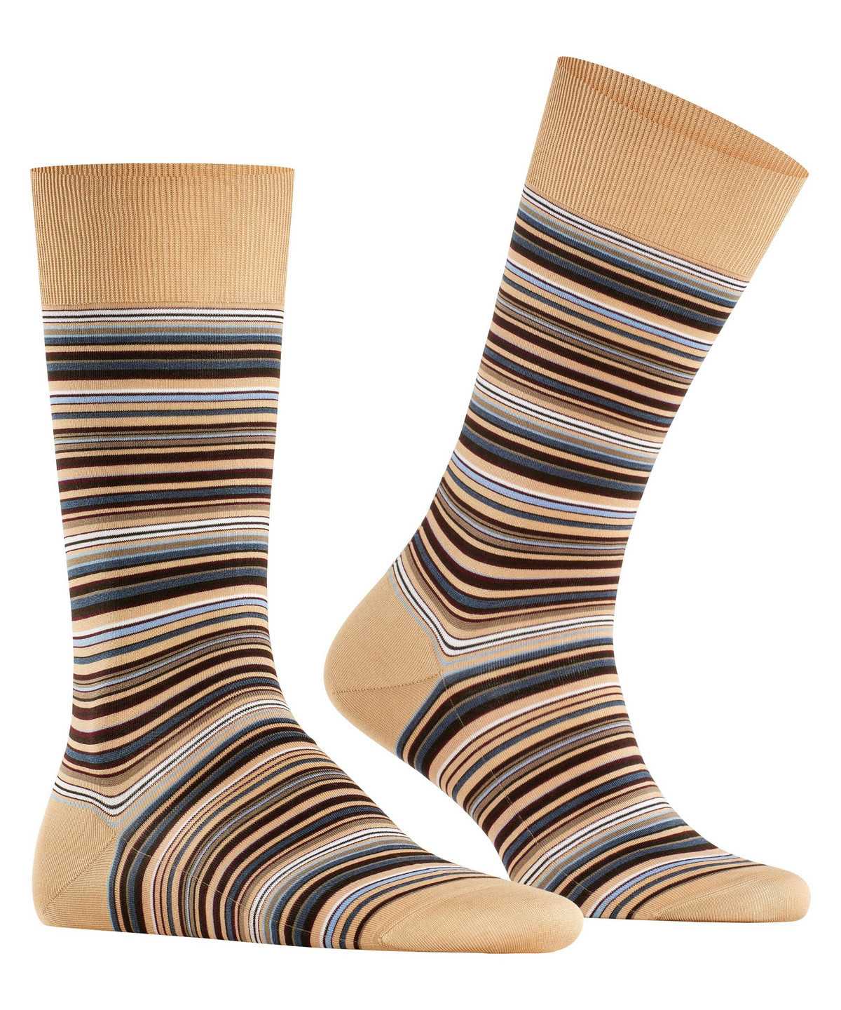 Falke Microblock Socks Zokni Férfi Bézs | GLZW-58912