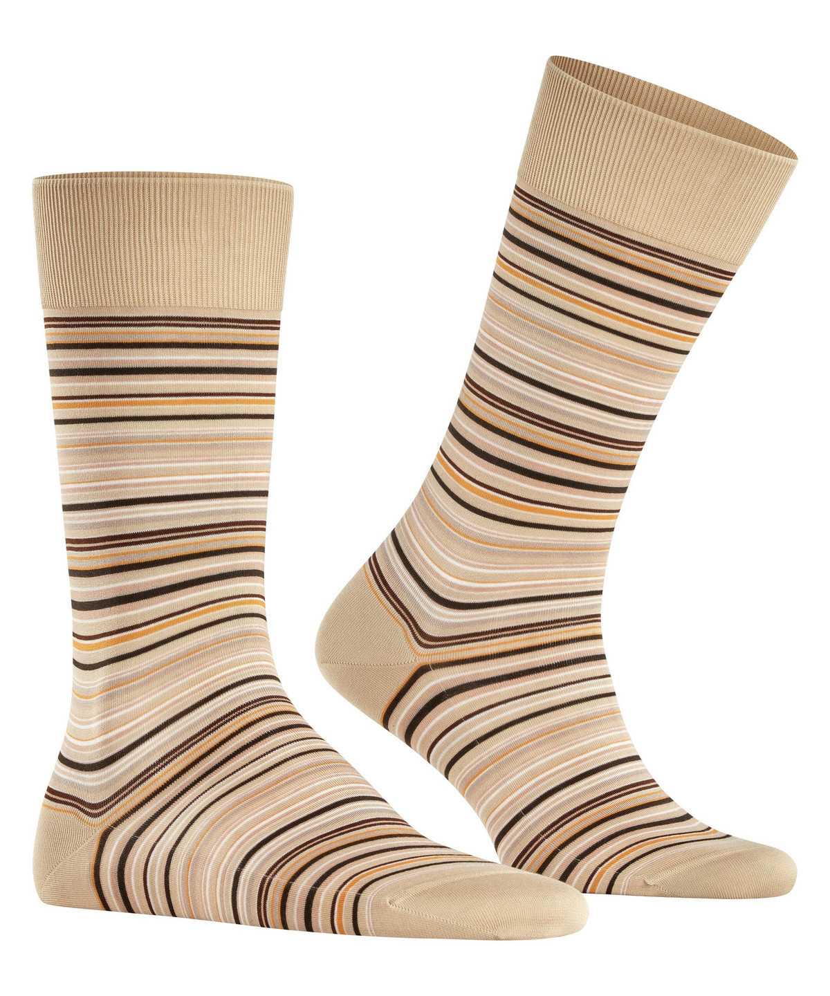 Falke Microblock Socks Zokni Férfi Bézs | NOWG-65183